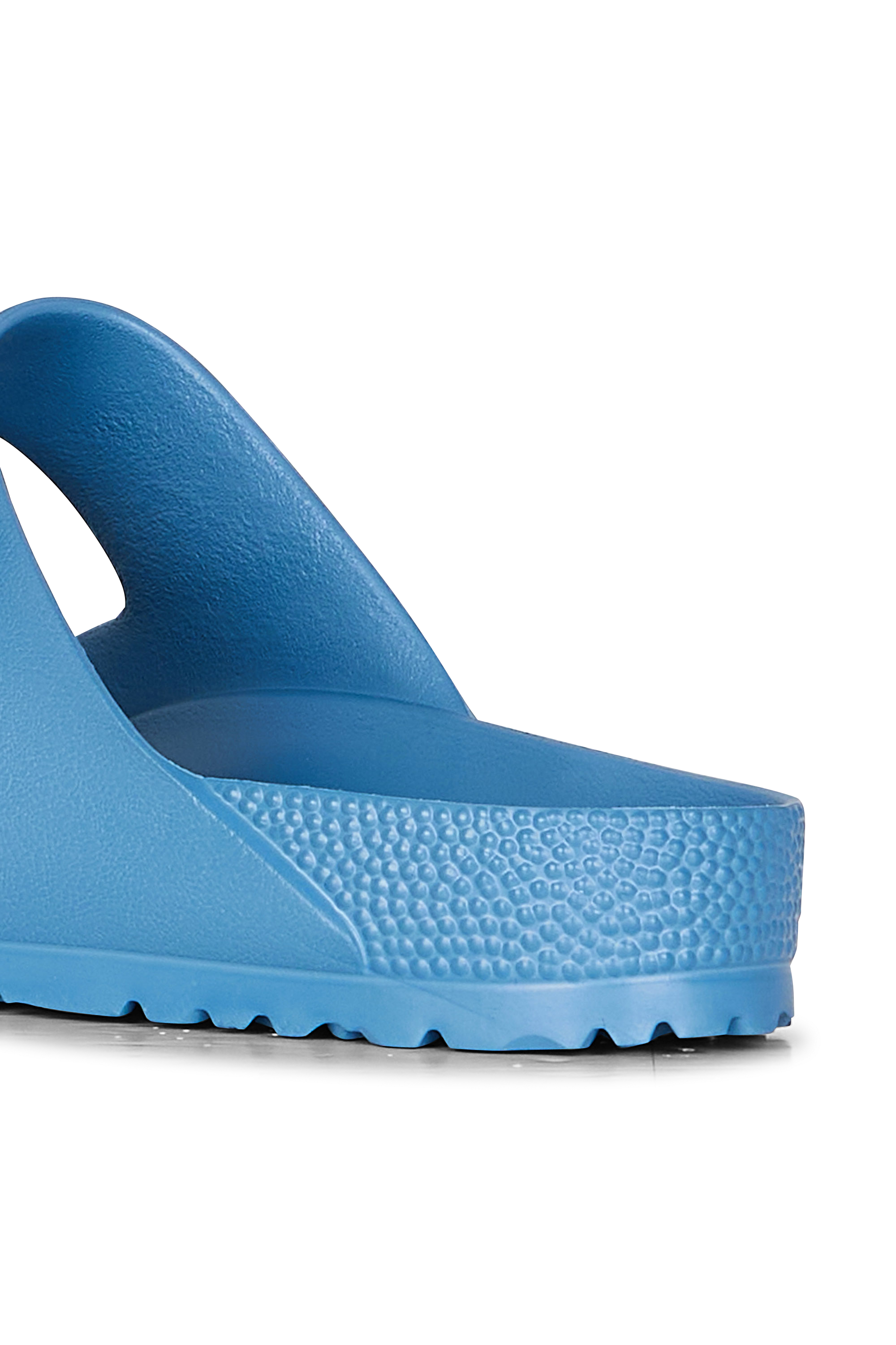 Sandales plates Bleu