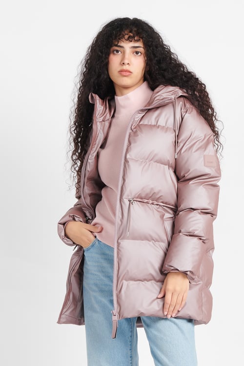 RAINS Doudoune Rose