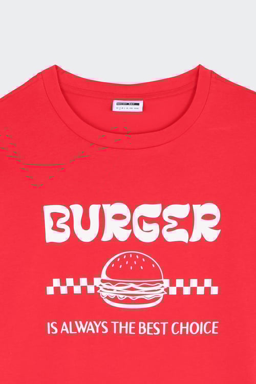 NOISY MAY T-shirt Rouge