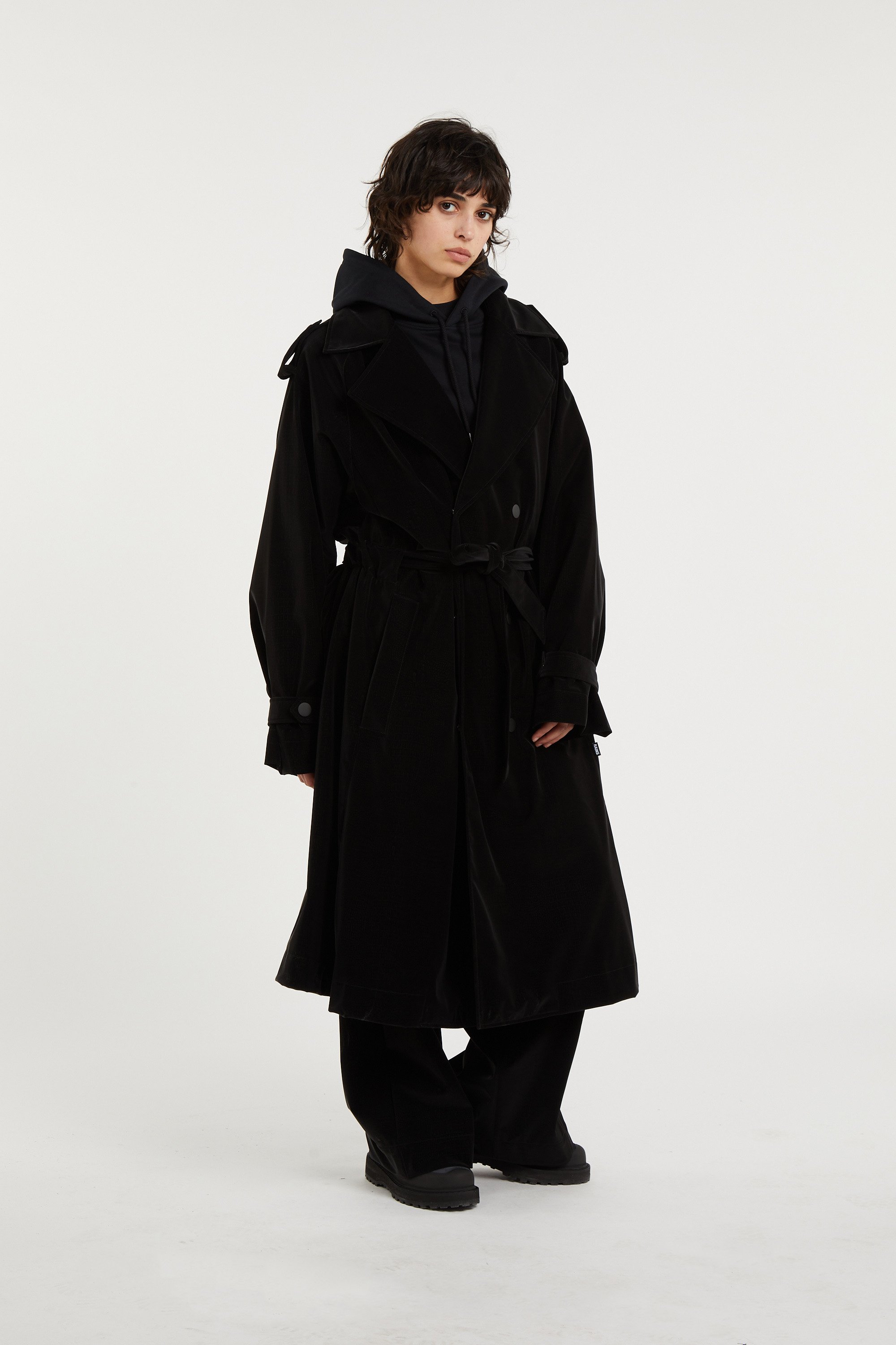 Trench RAINS Noir
