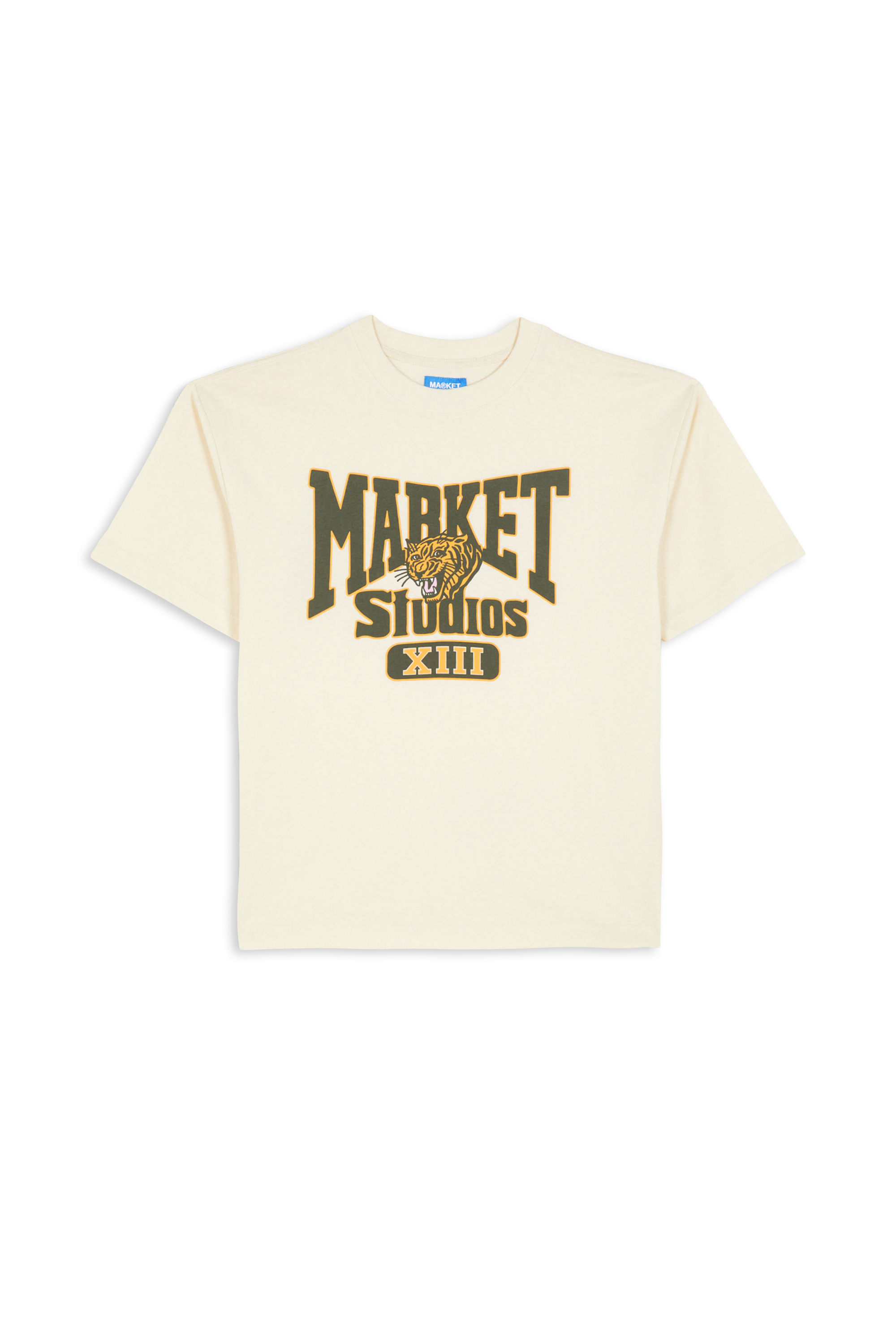 Regular-fit round-neck cotton T-shirt White