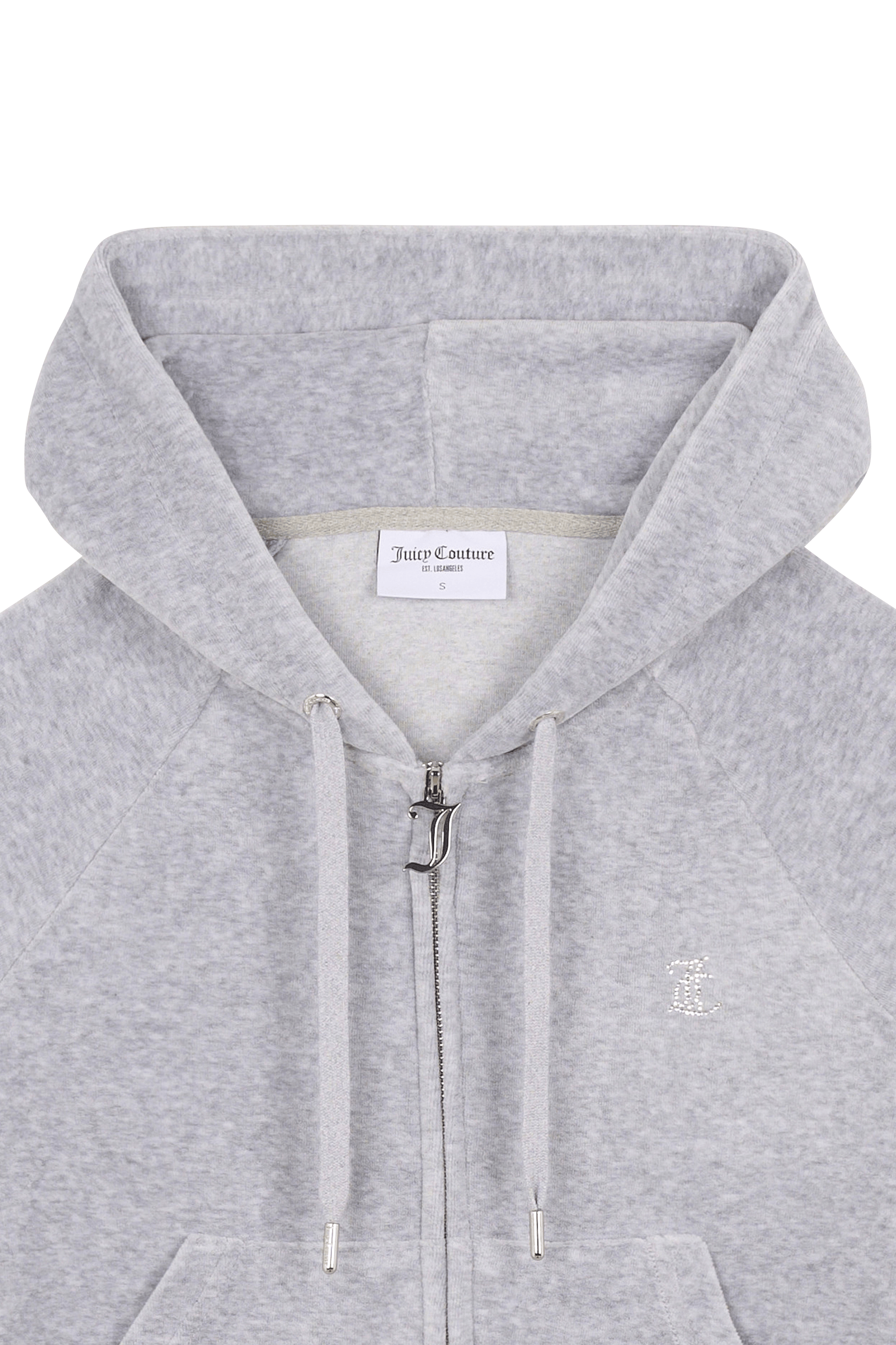Hoodie zippé Gris