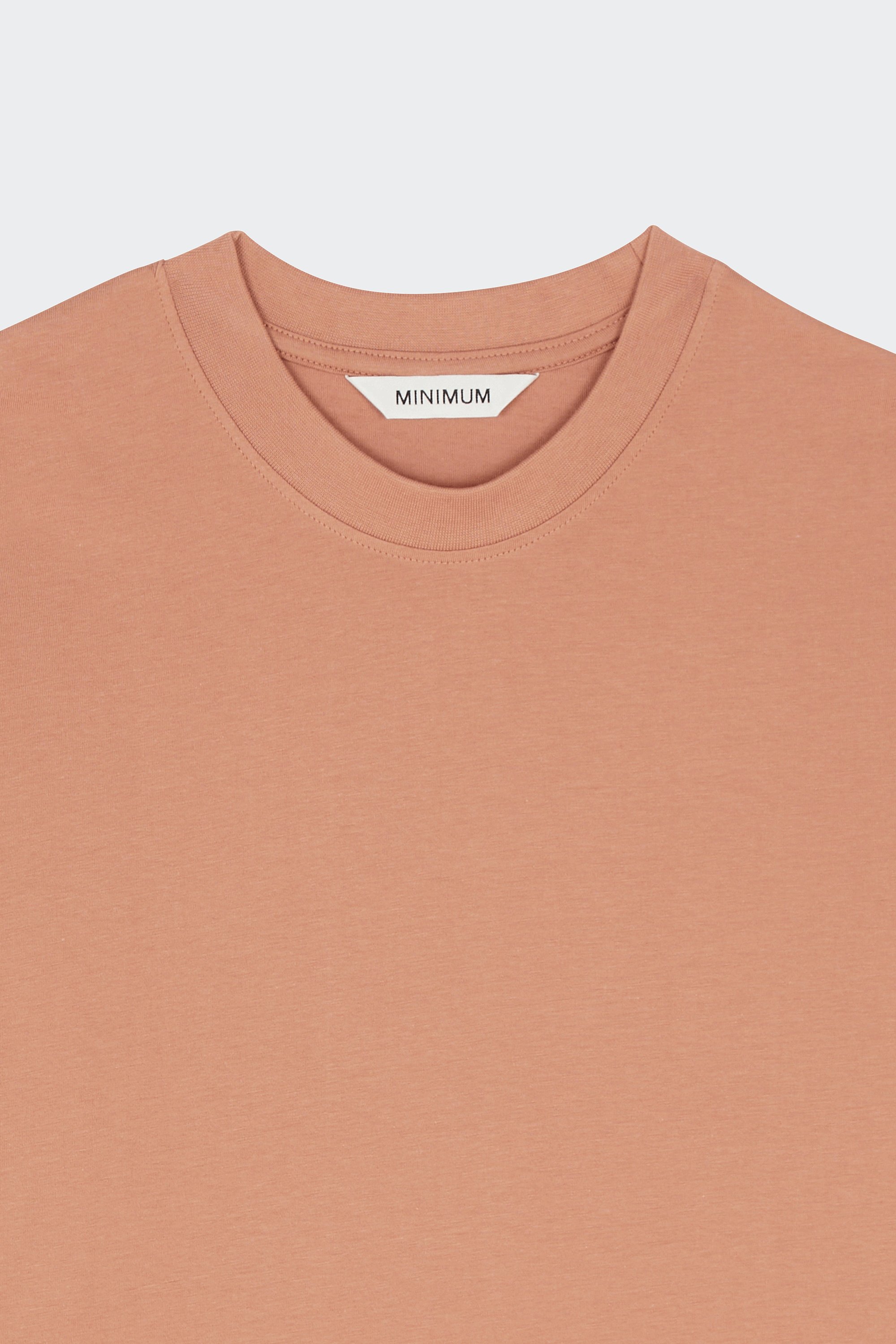 T-shirt | Orange by MINIMUM T-shirt Orange