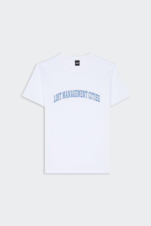 LOST MANAGEMENT CITIES T-shirt Bleu