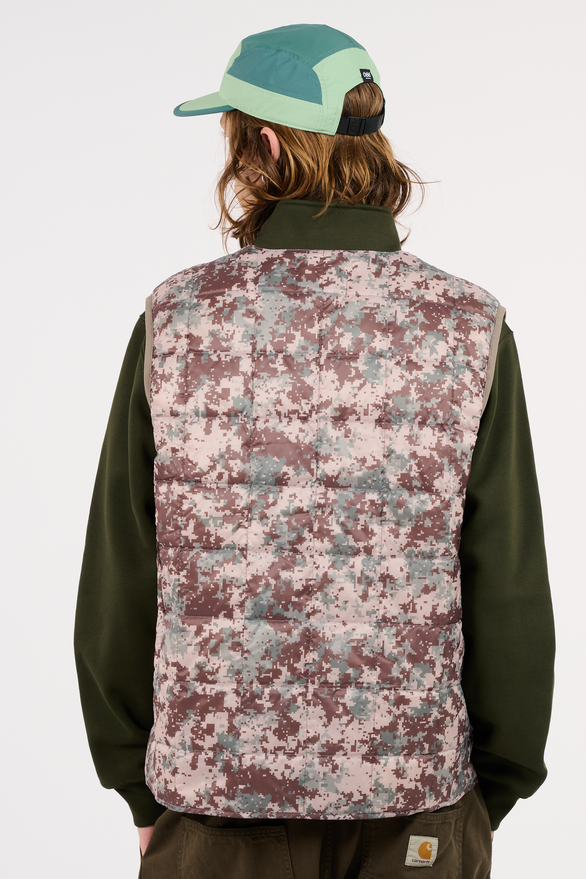 Doudoune sans manches  Kaki