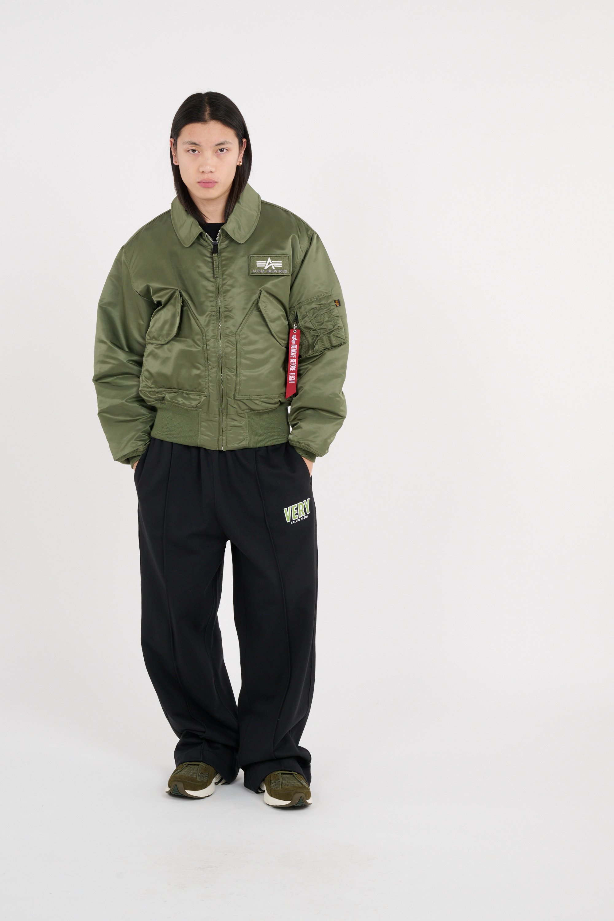 Bomber jacket ALPHA INDUSTRIES Green