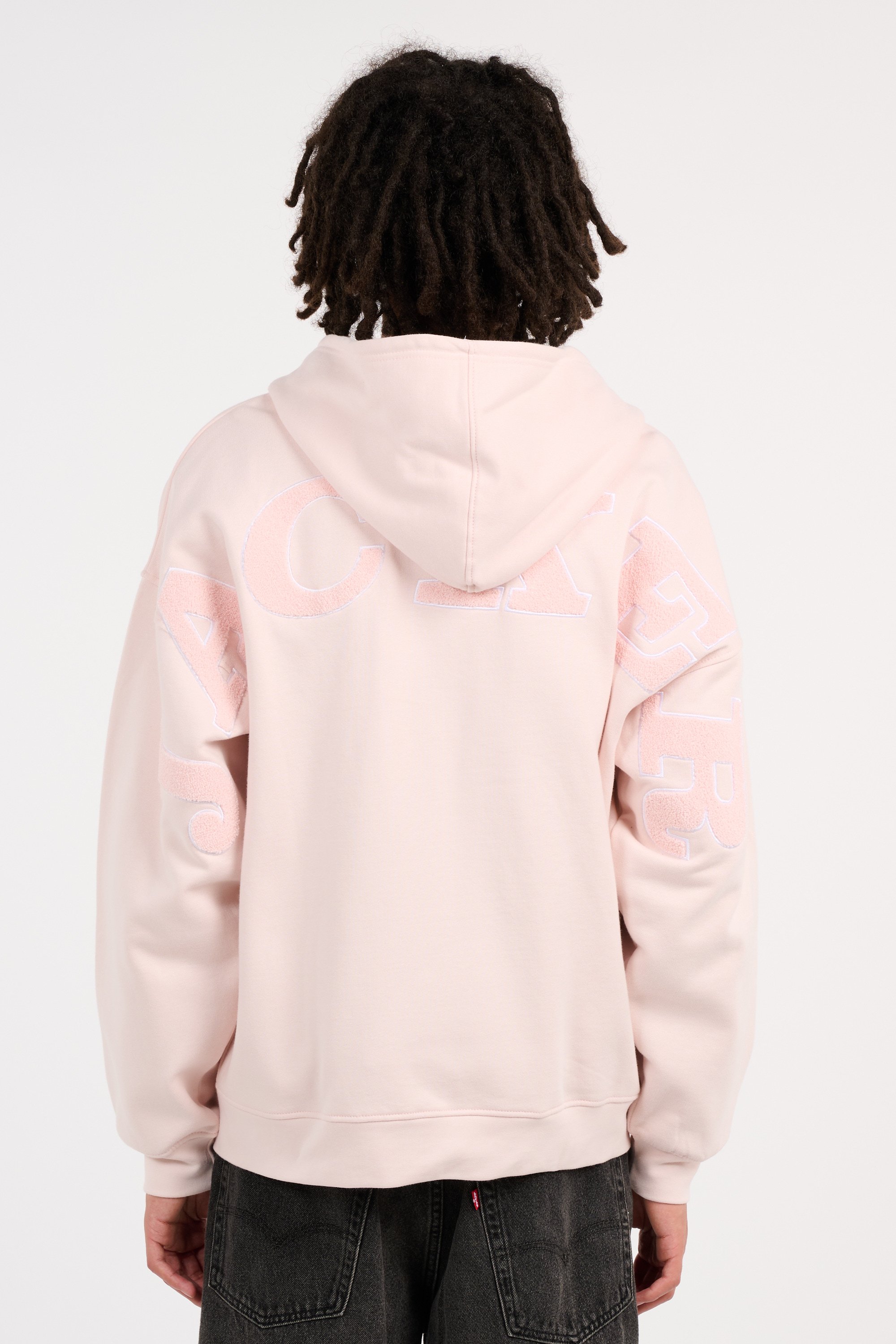 Zip-up hoodie Pink