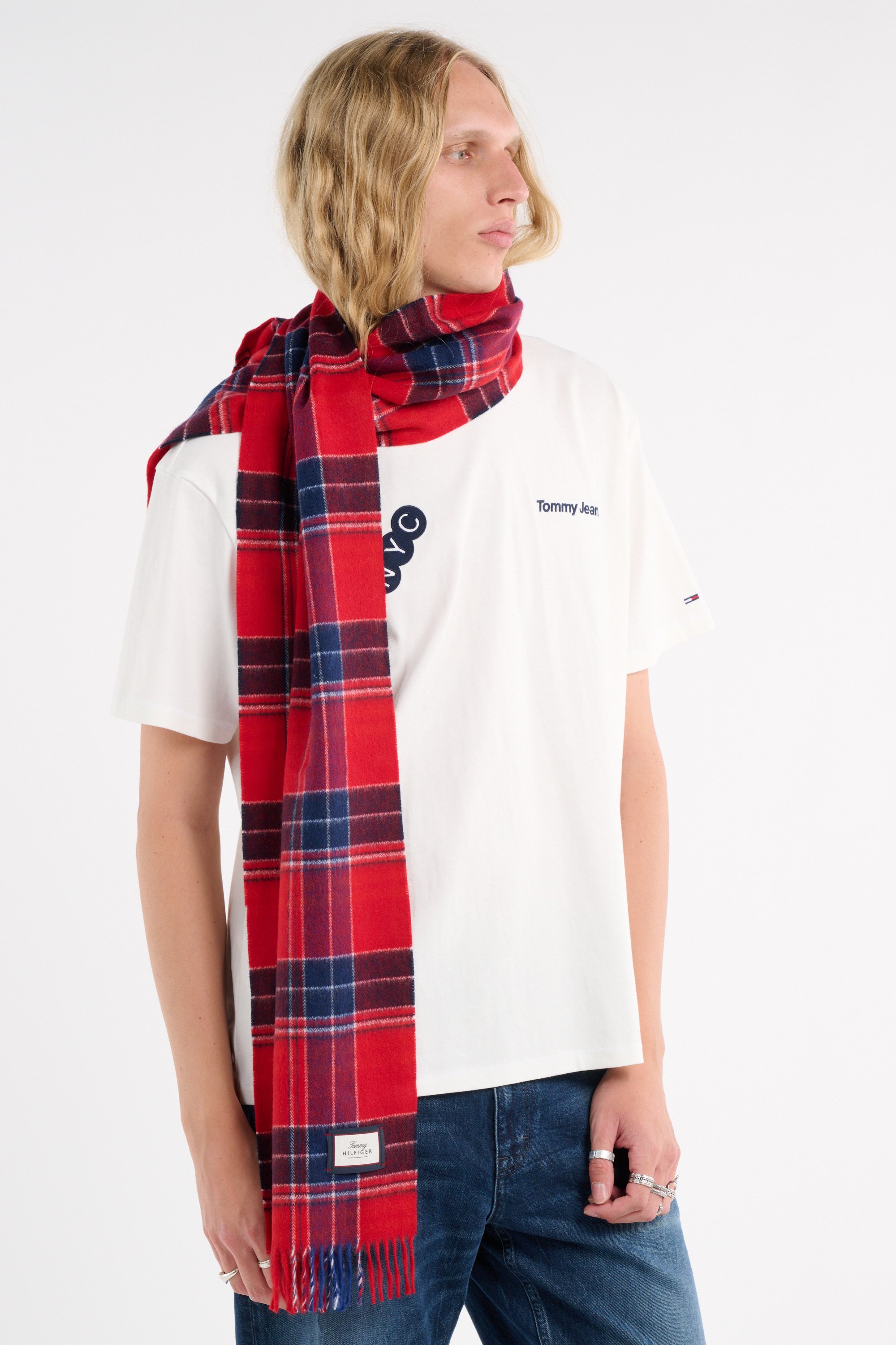 Echarpe TOMMY JEANS Rouge
