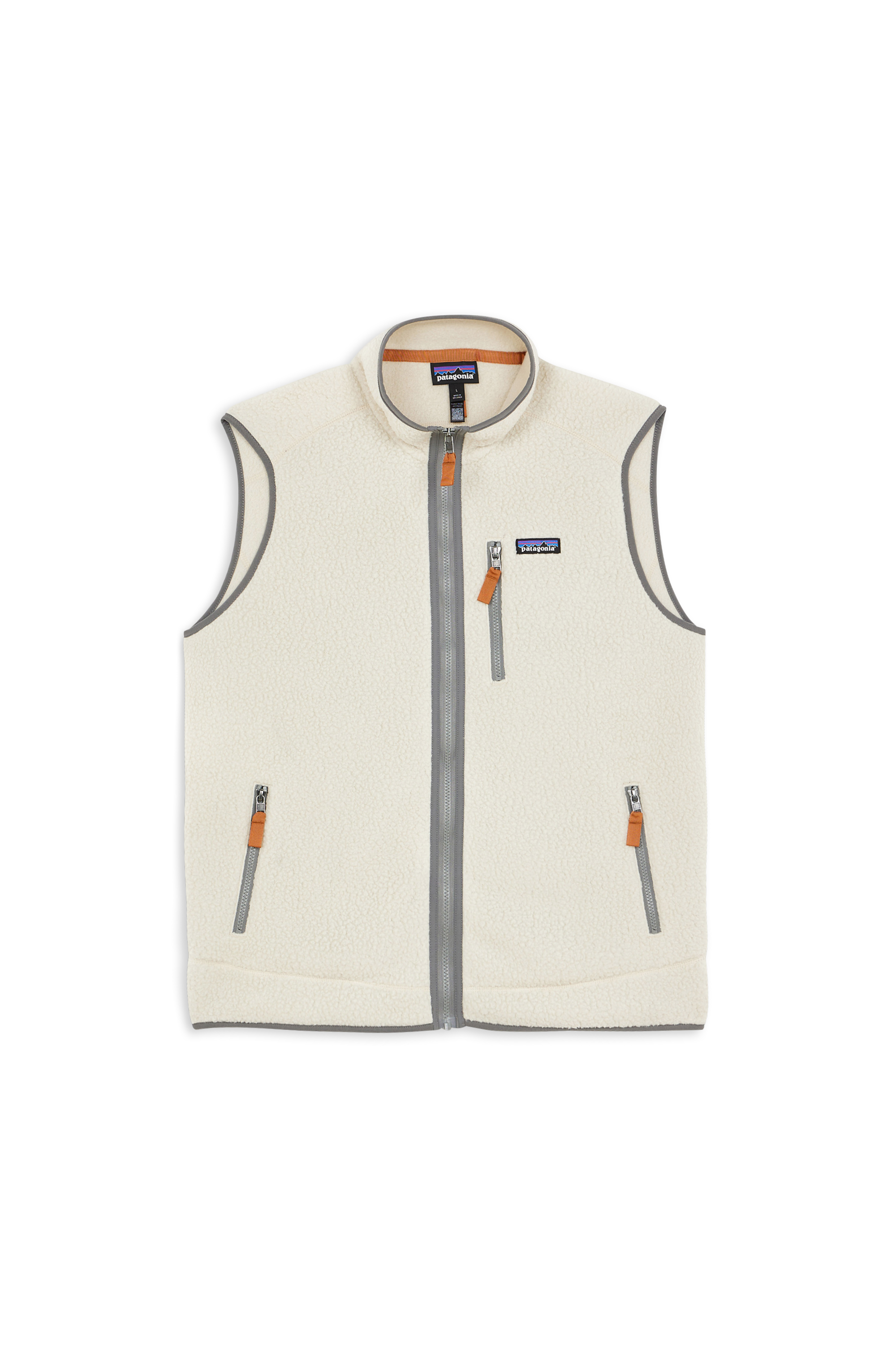 Sleeveless fleece Beige