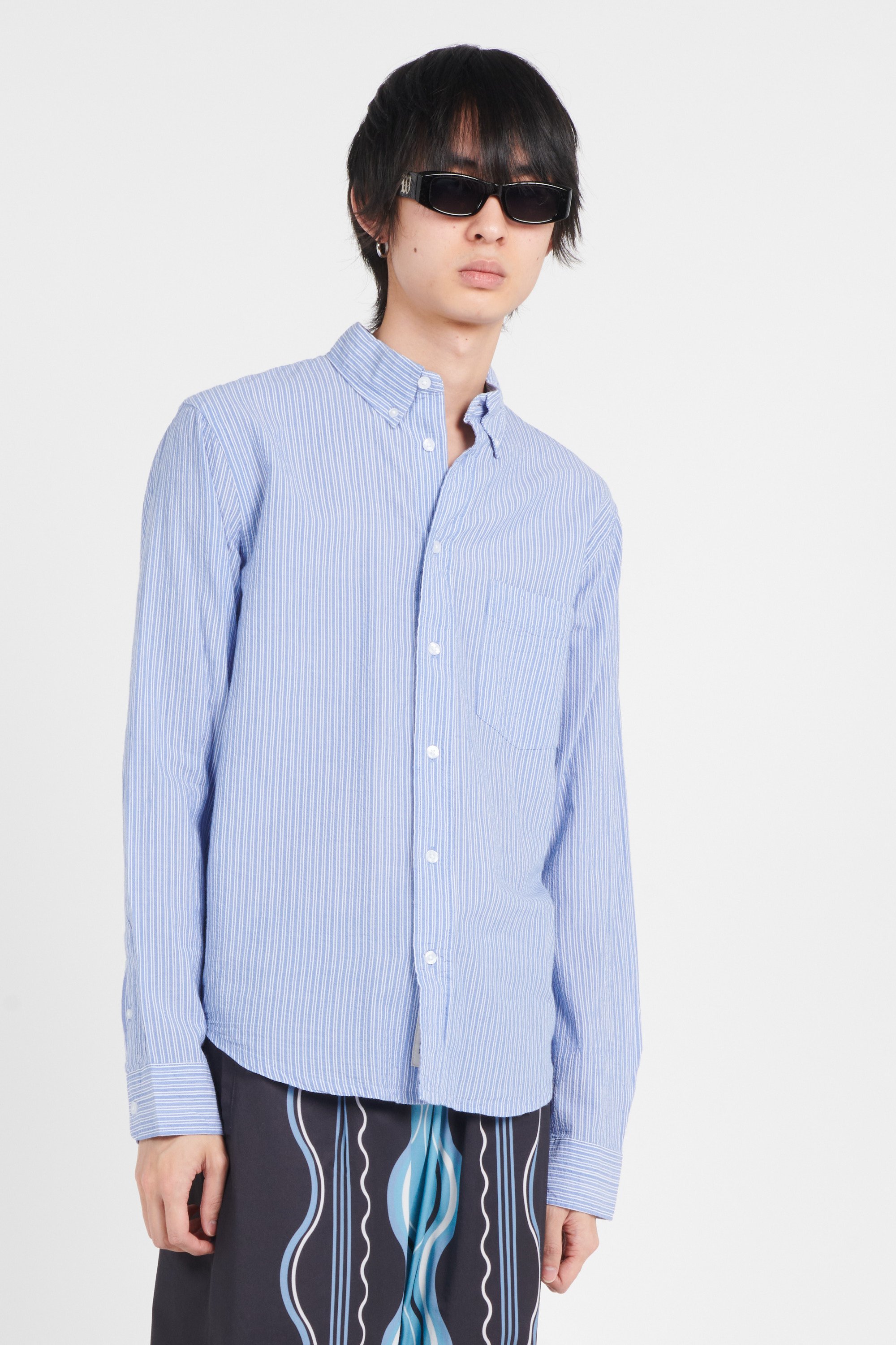 Shirt | Blue by MINIMUM Shirt Blue