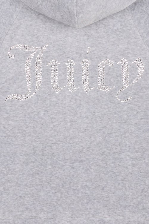 JUICY COUTURE zip-up hoodie Grey