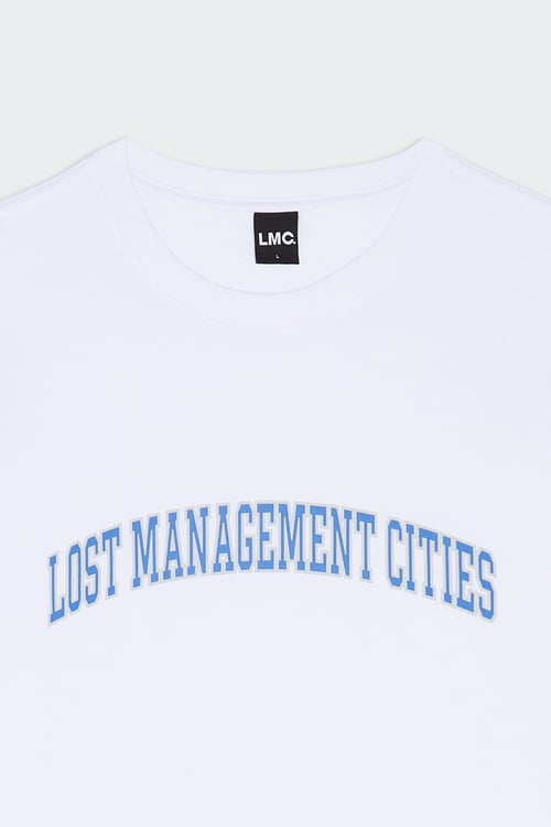 LOST MANAGEMENT CITIES T-shirt Bleu