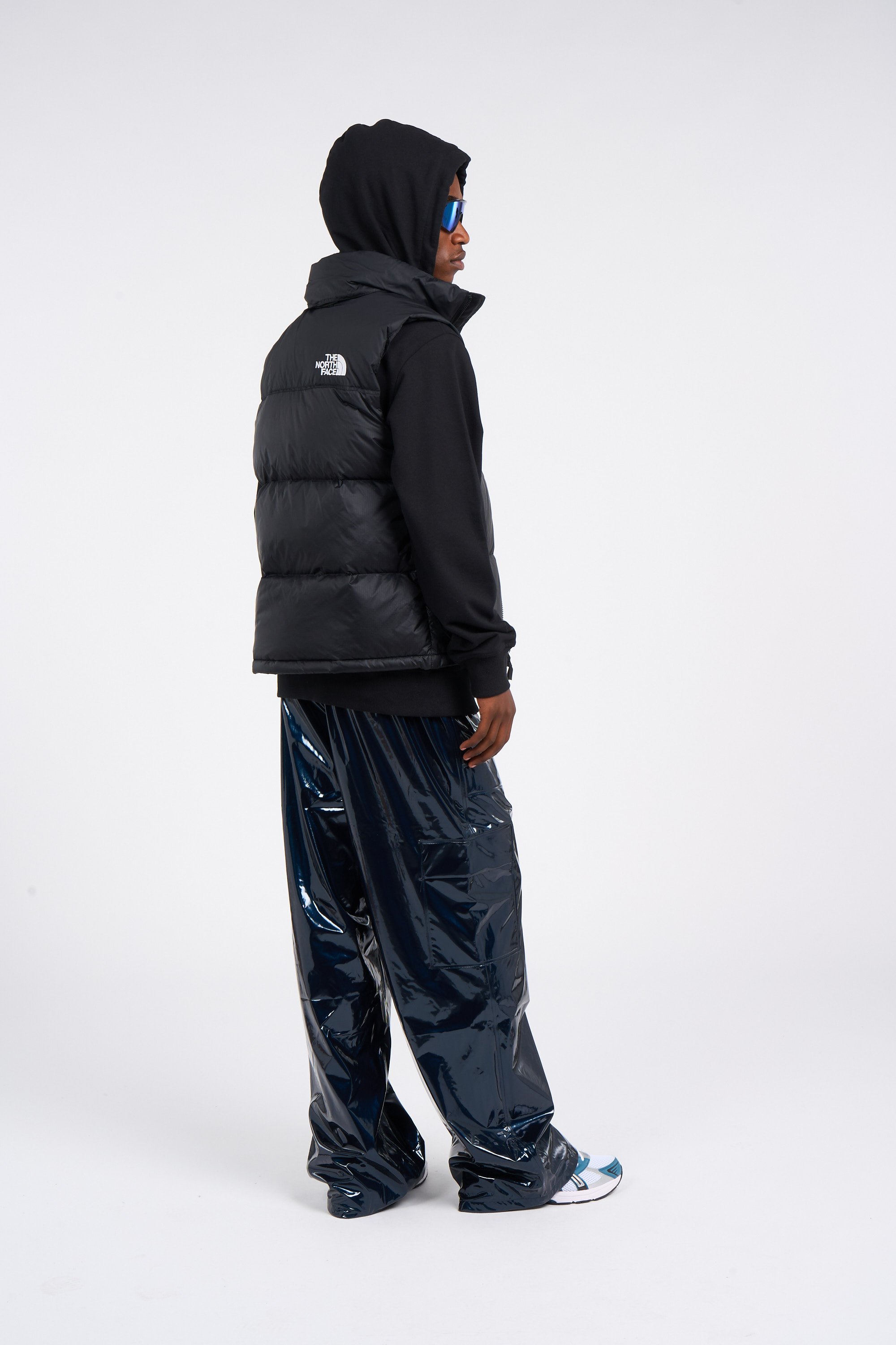 Lightweight quilted padded jacket with high neck | Black by THE NORTH FACE Lightweight quilted padded jacket with high neck Black