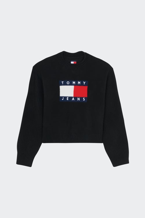 TOMMY JEANS Sweater Brown