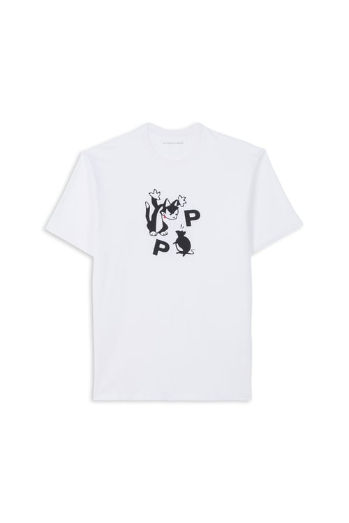 POP TRADING COMPANY Regular-fit round-neck cotton T-shirt