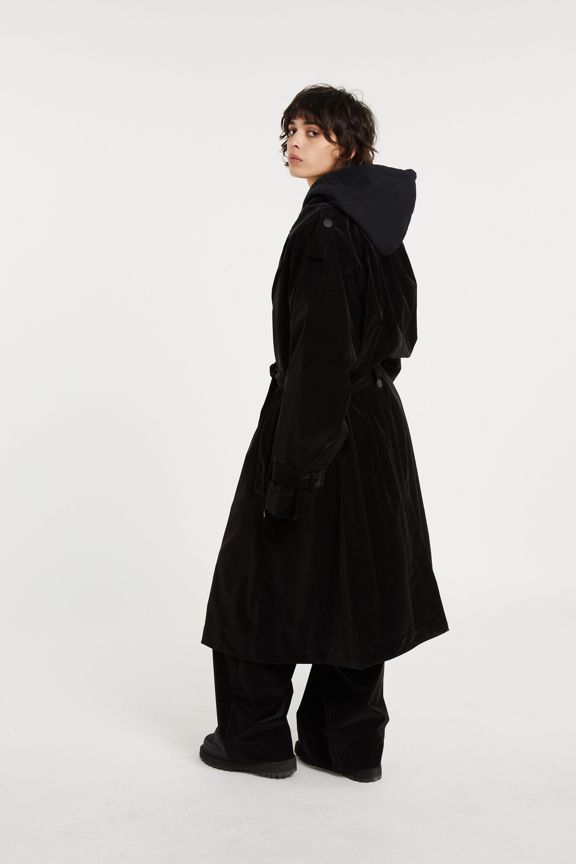 Trench | Noir RAINS Femme