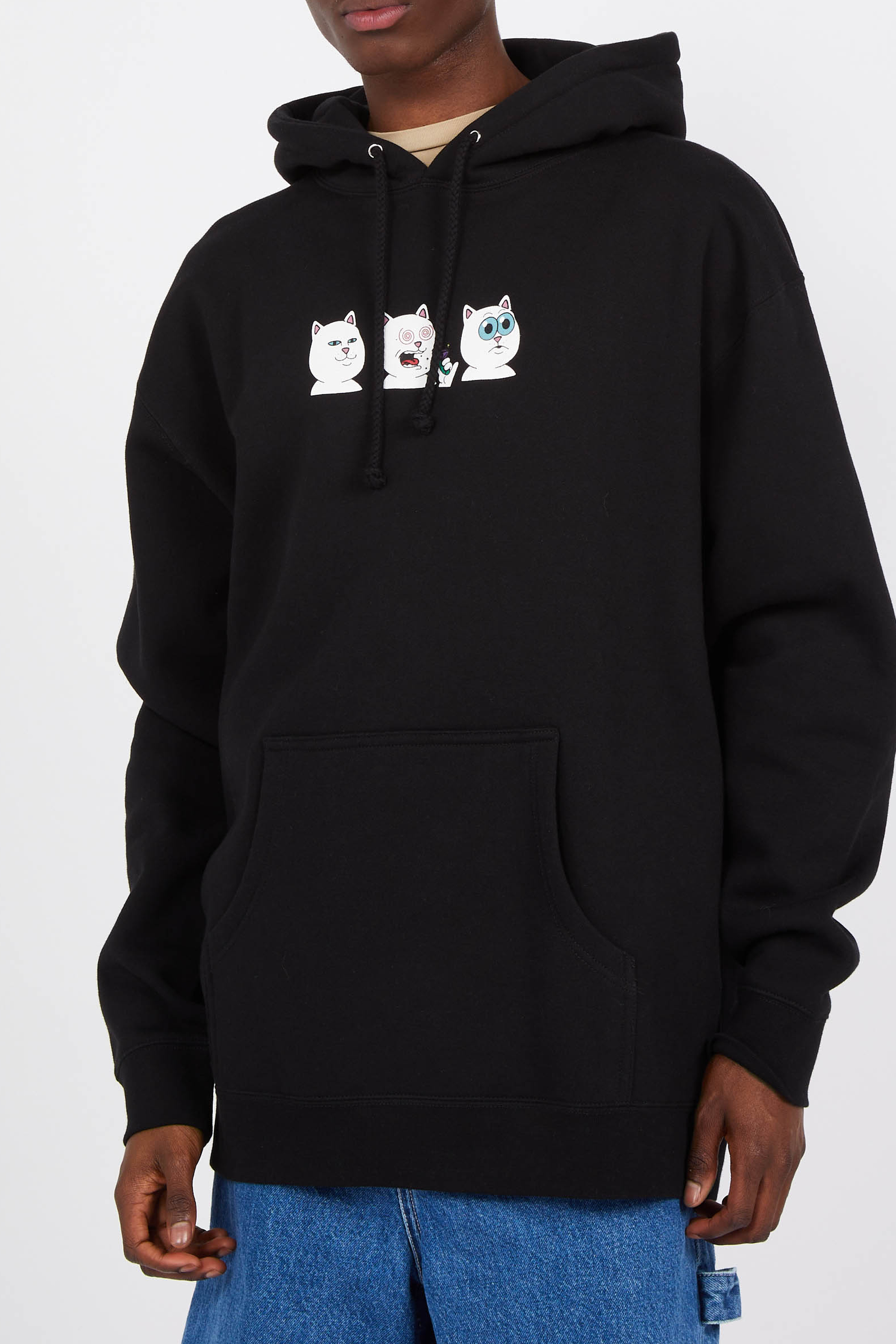 Hoodie | Black RIPNDIP Men