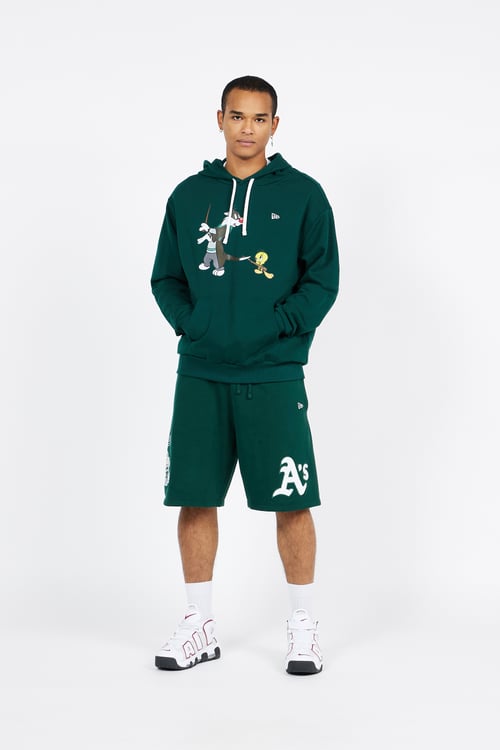 NEW ERA Hoodie Vert