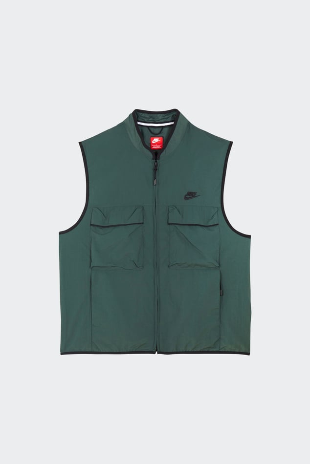 Jacket M Nk Tch Wvn Vest Green Nike Man Citadium