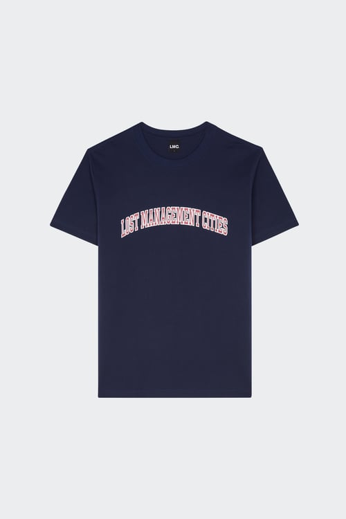 LOST MANAGEMENT CITIES T-shirt Bleu