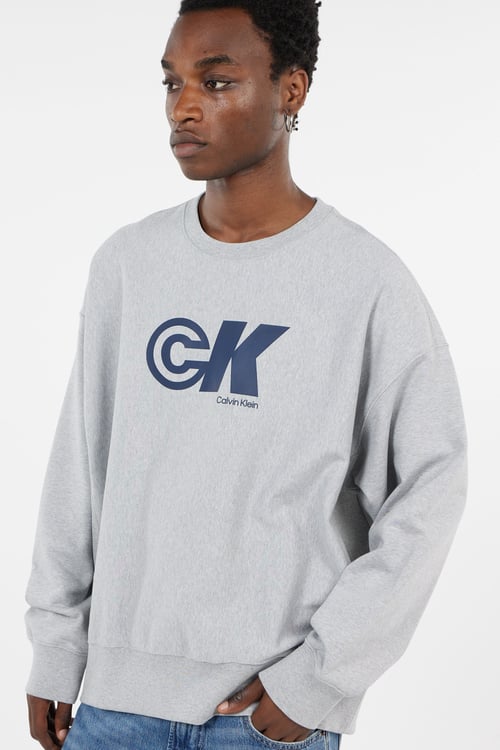 CALVIN KLEIN Sweatshirt Gris
