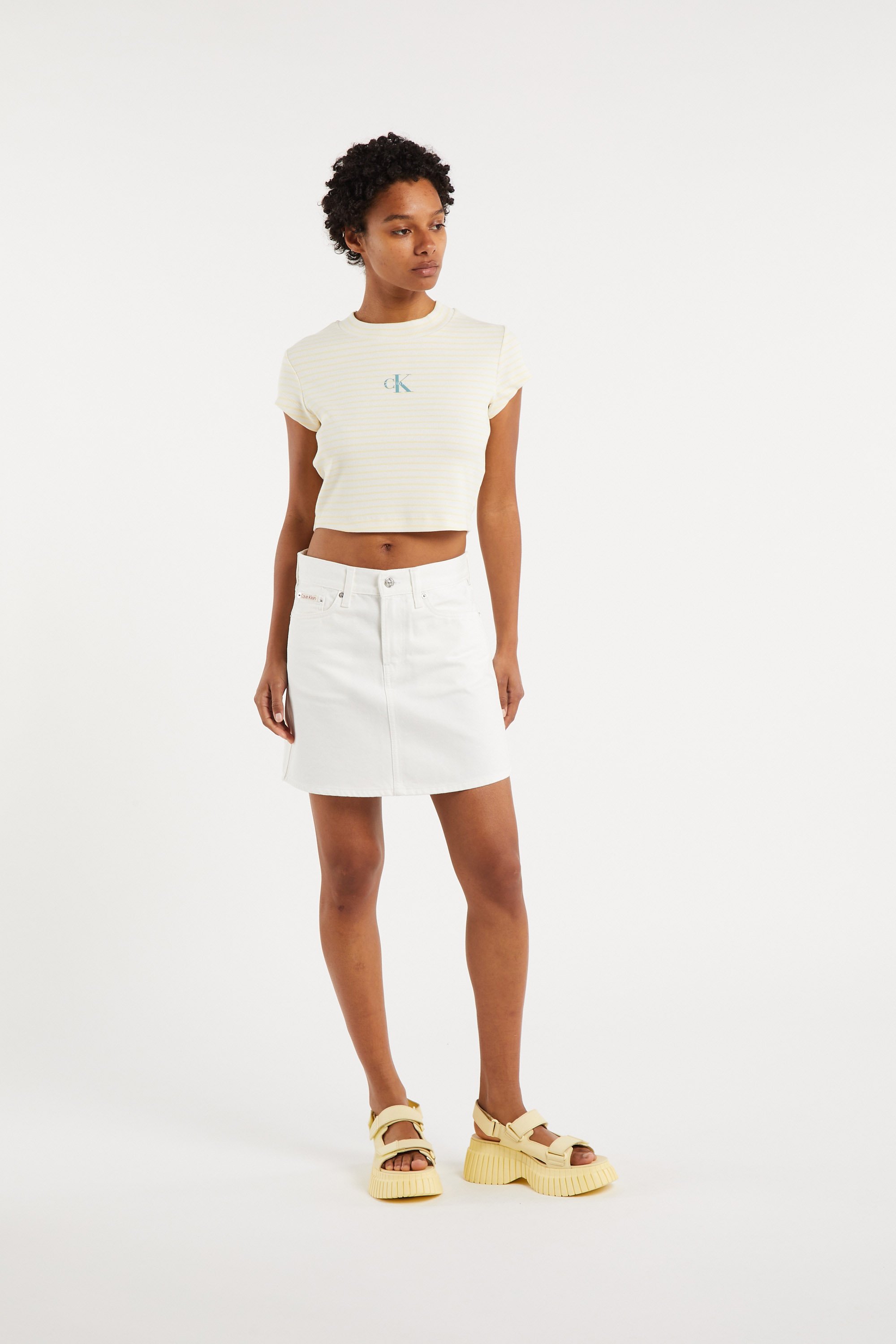 T-shirt CALVIN KLEIN Jaune