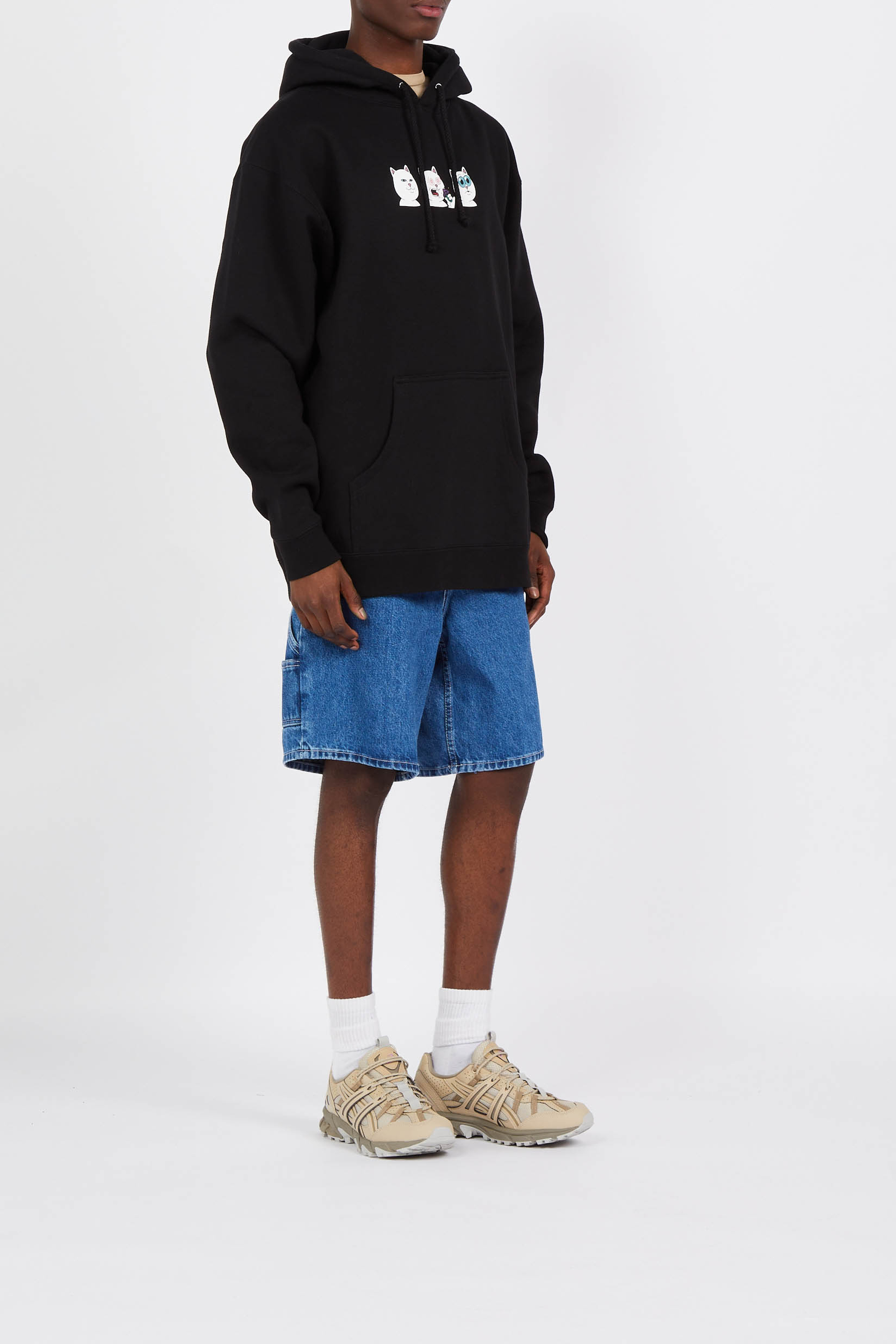 Hoodie | Black RIPNDIP Men
