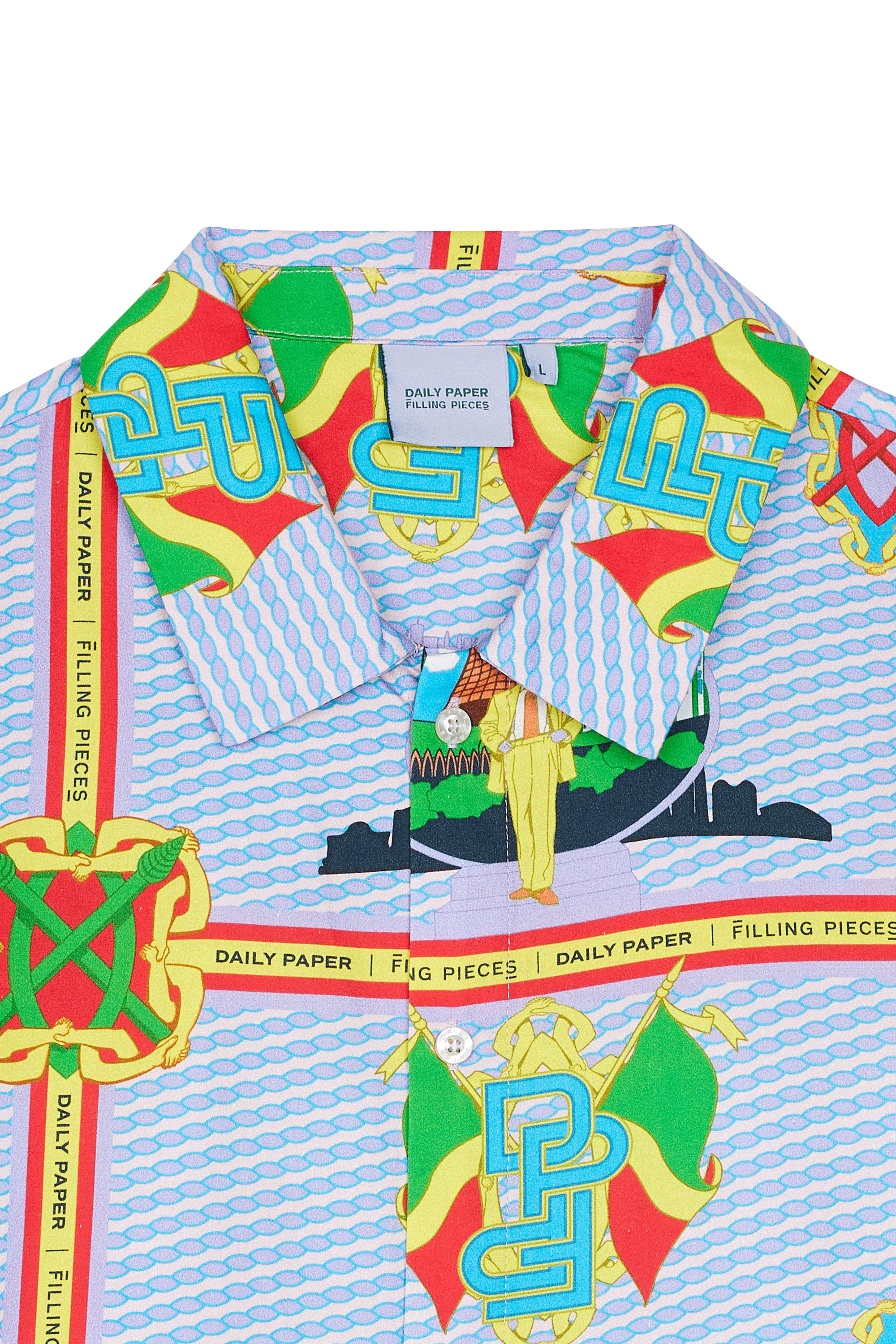 Shirt - Daily Paper x Filling Pieces DAILY PAPER Purple