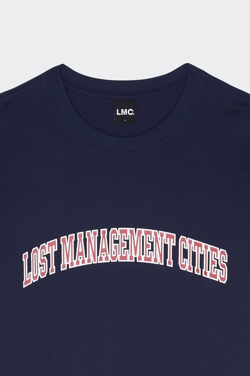 LOST MANAGEMENT CITIES T-shirt Bleu