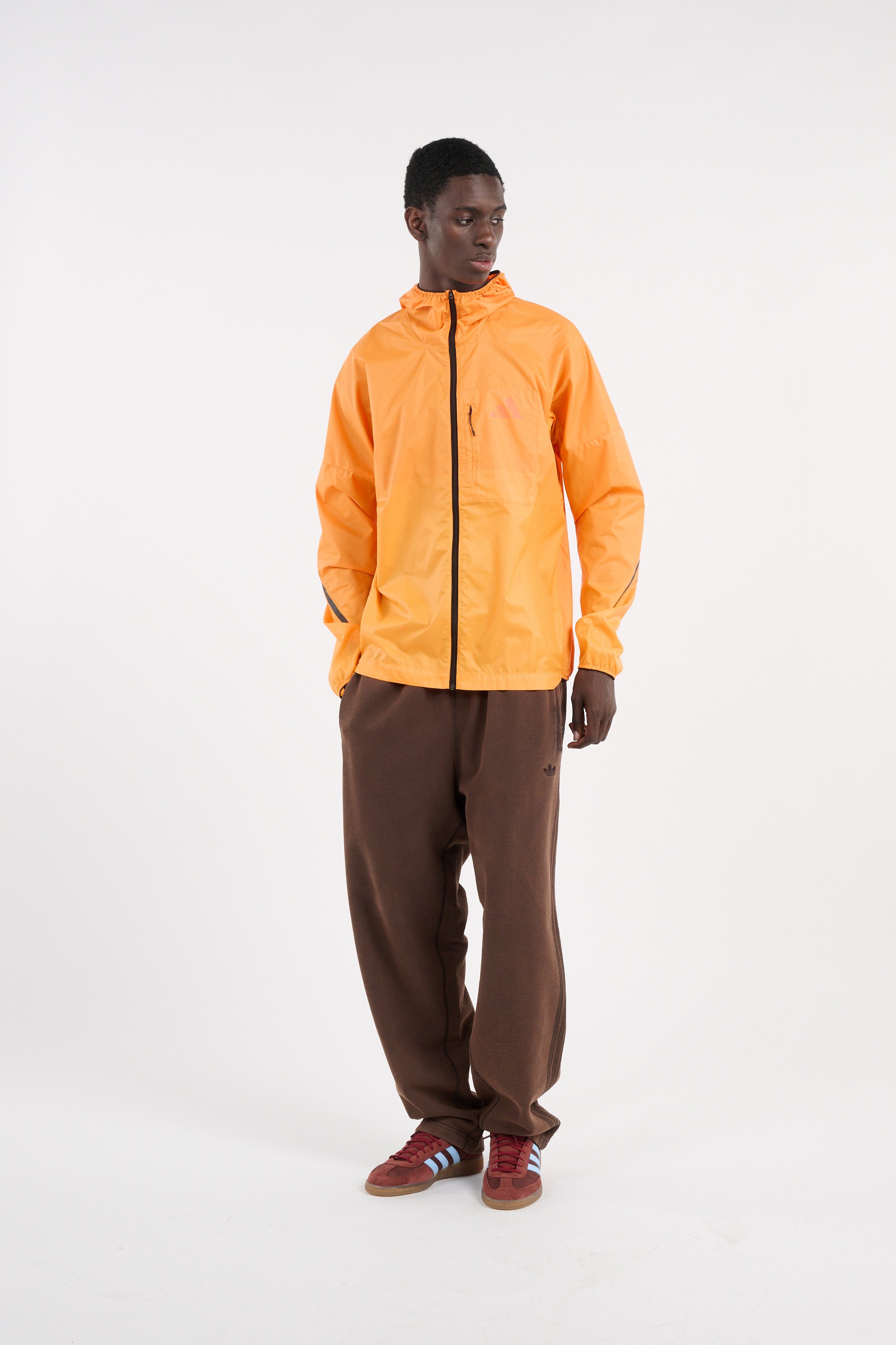 Coupe-vent ADIDAS Orange