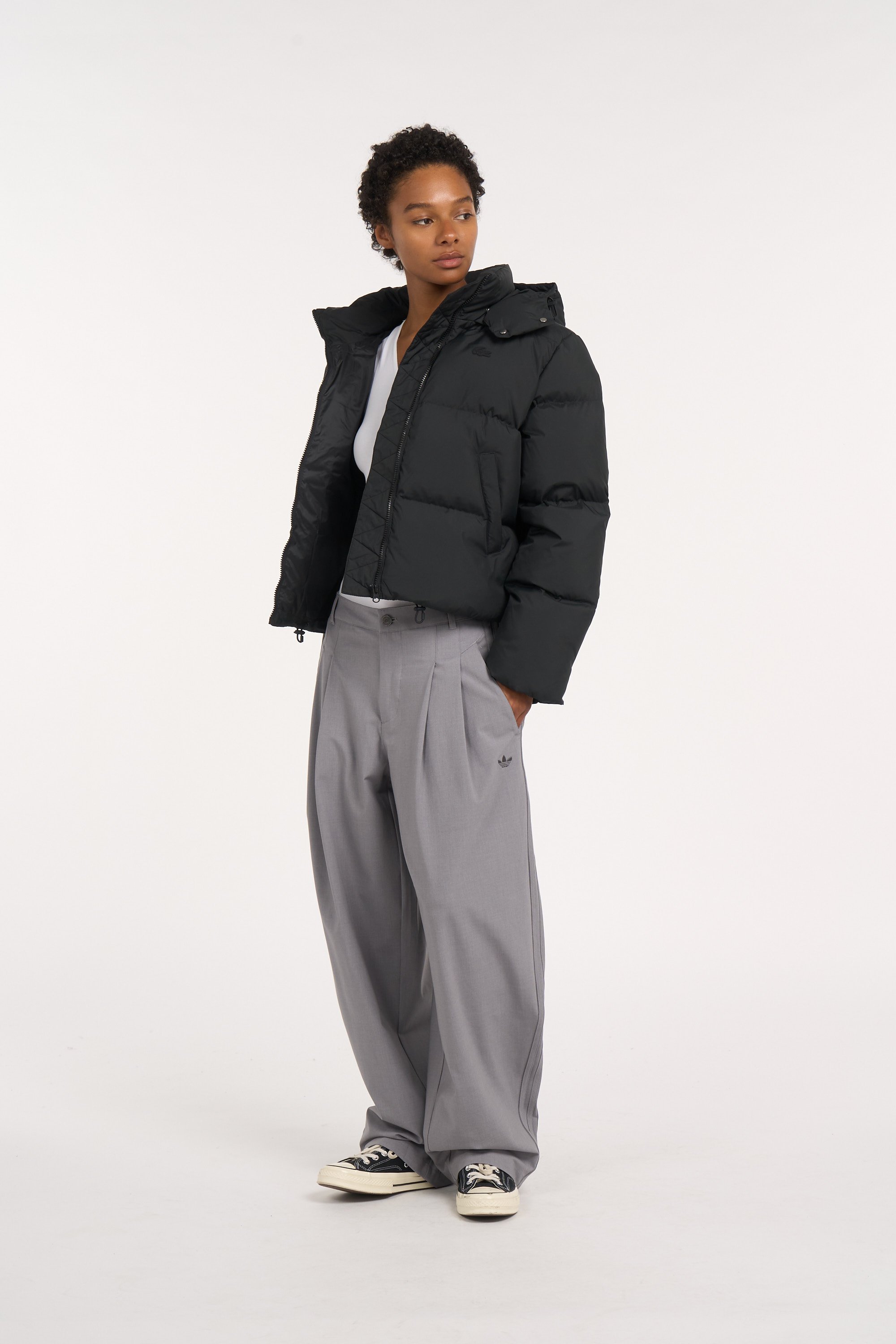 Pantalon  ADIDAS Gris