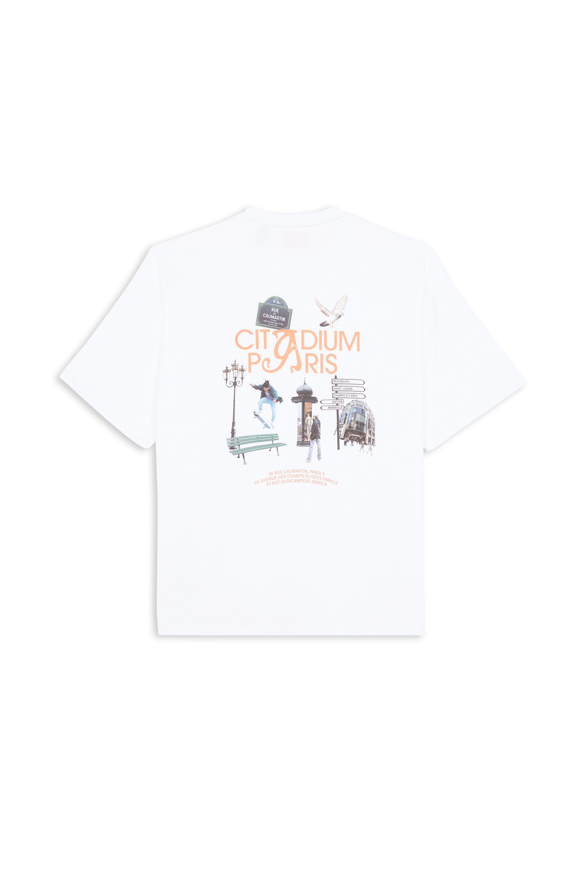 T-shirt CITADIUM Blanc