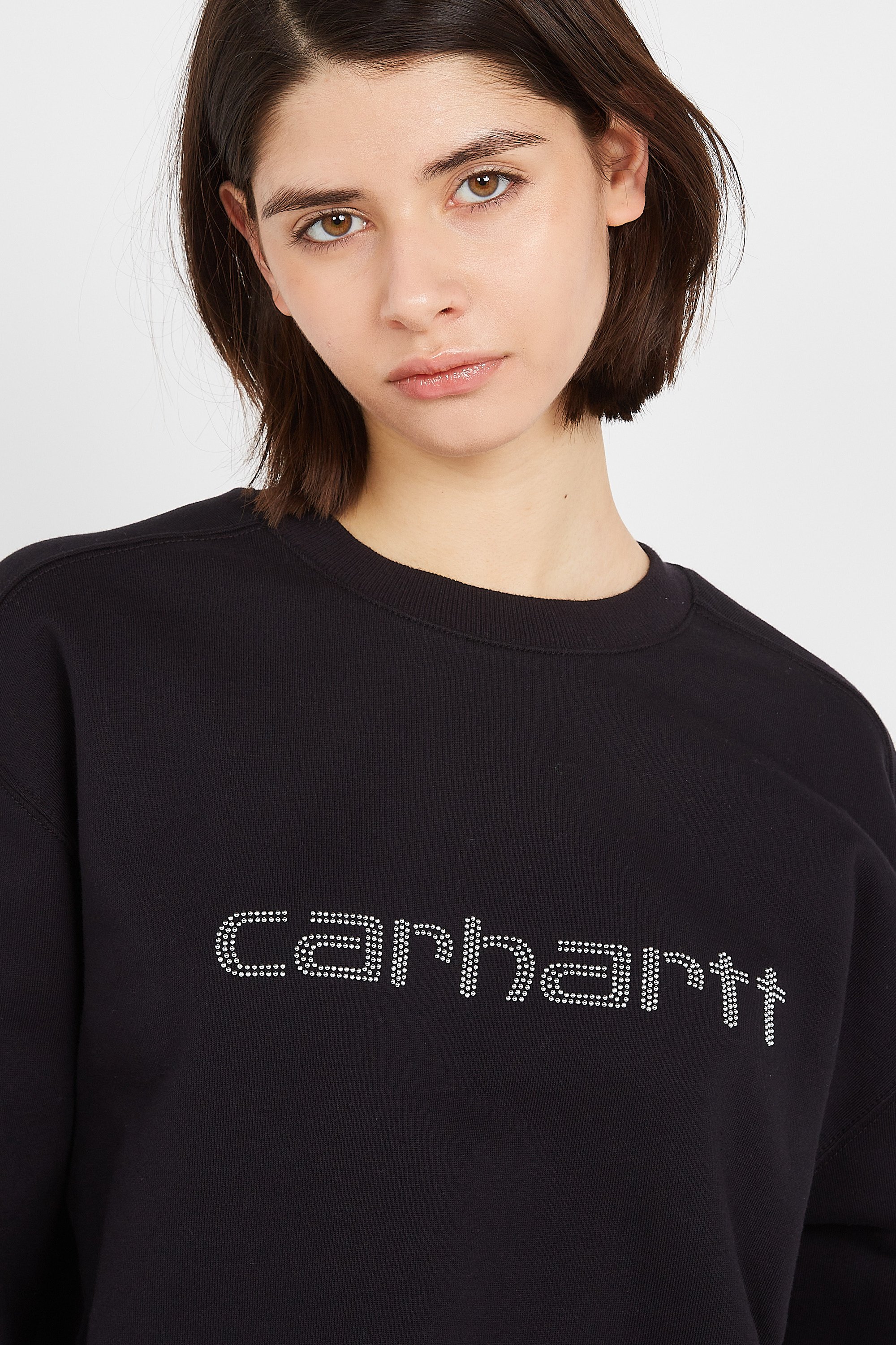 sweatshirt | Black by CARHARTT WIP sweatshirt Black
