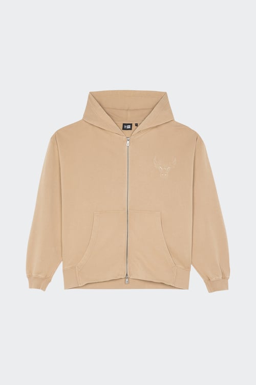 NEW ERA Hoodie zippé Jaune