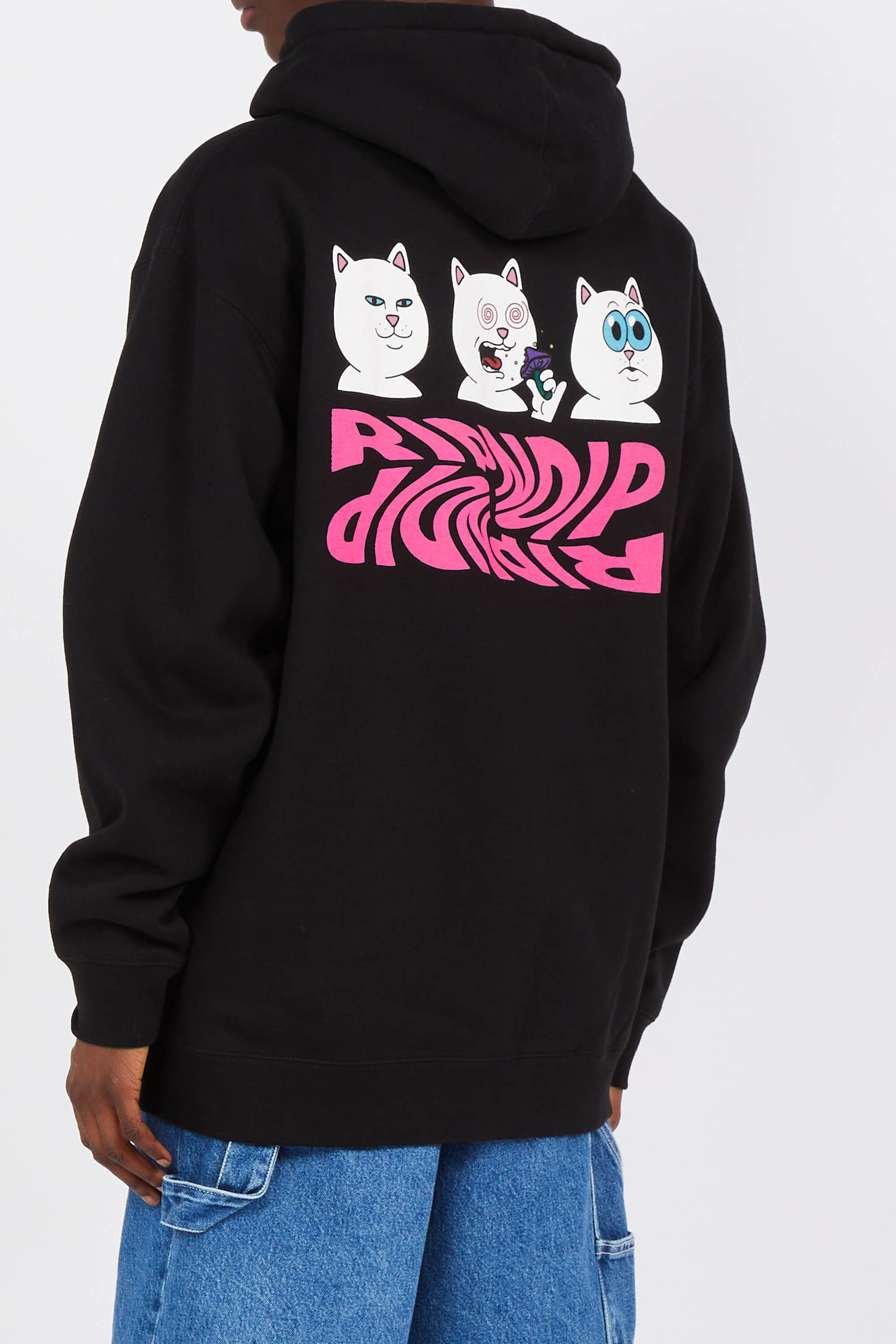 Hoodie | Black RIPNDIP Men