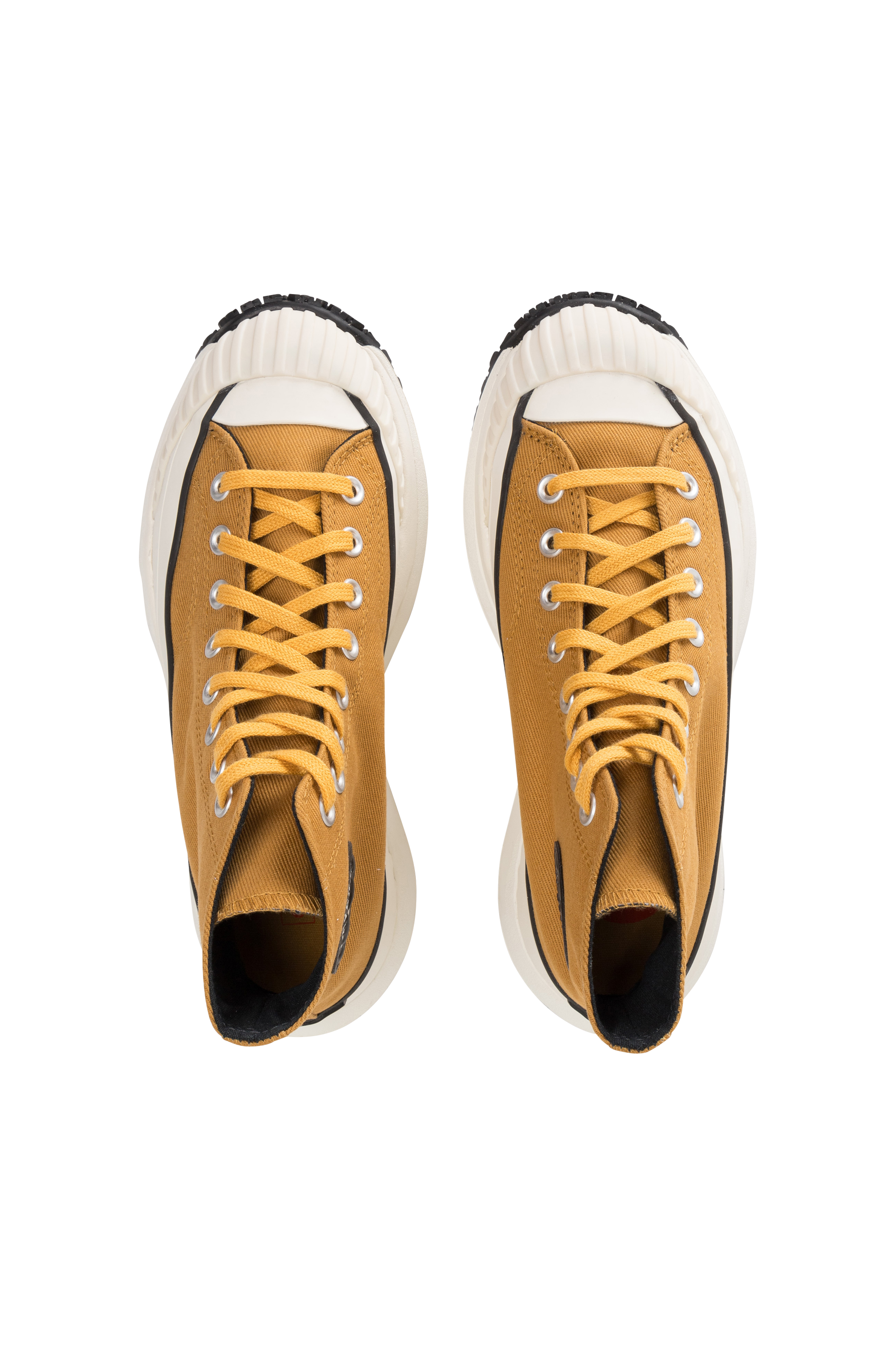 baskets montantes Jaune