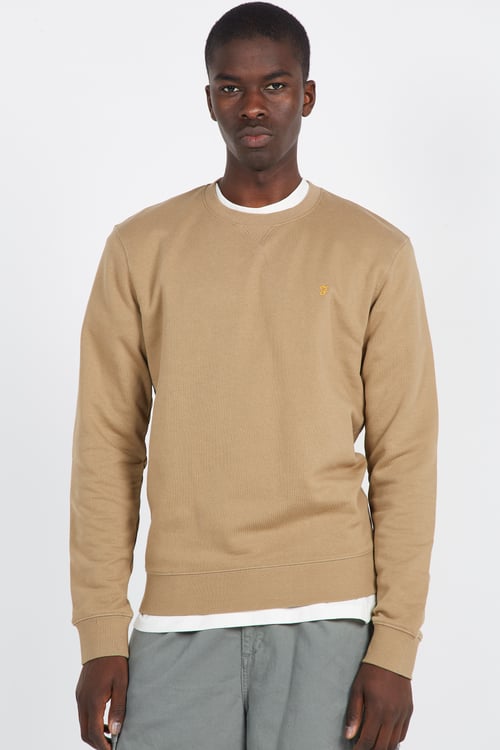 FARAH Sweatshirt Beige
