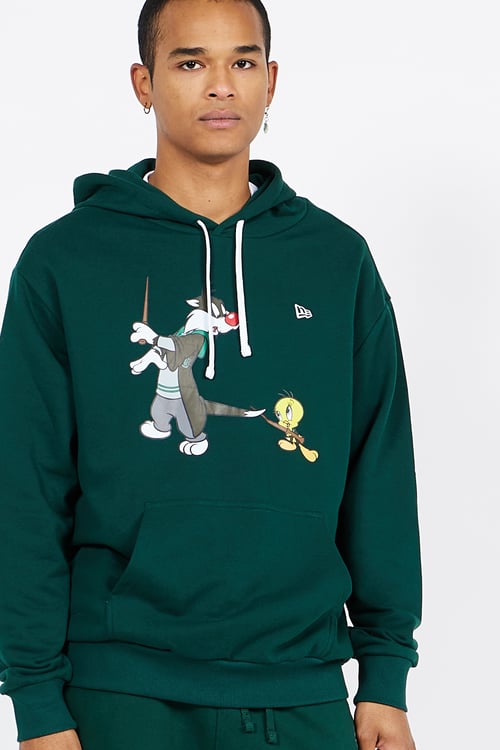 NEW ERA Hoodie Vert