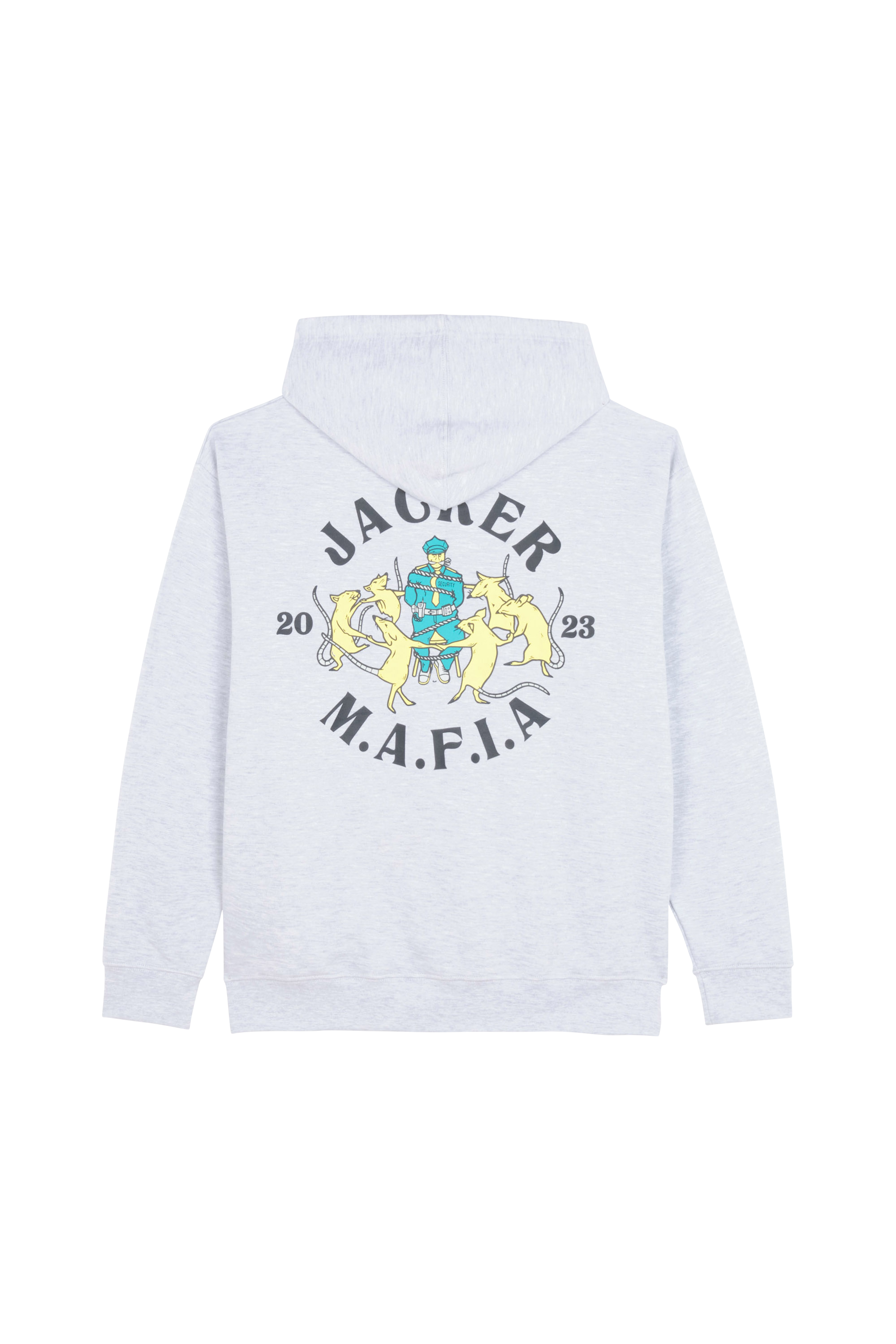 Hoodie JACKER Gris