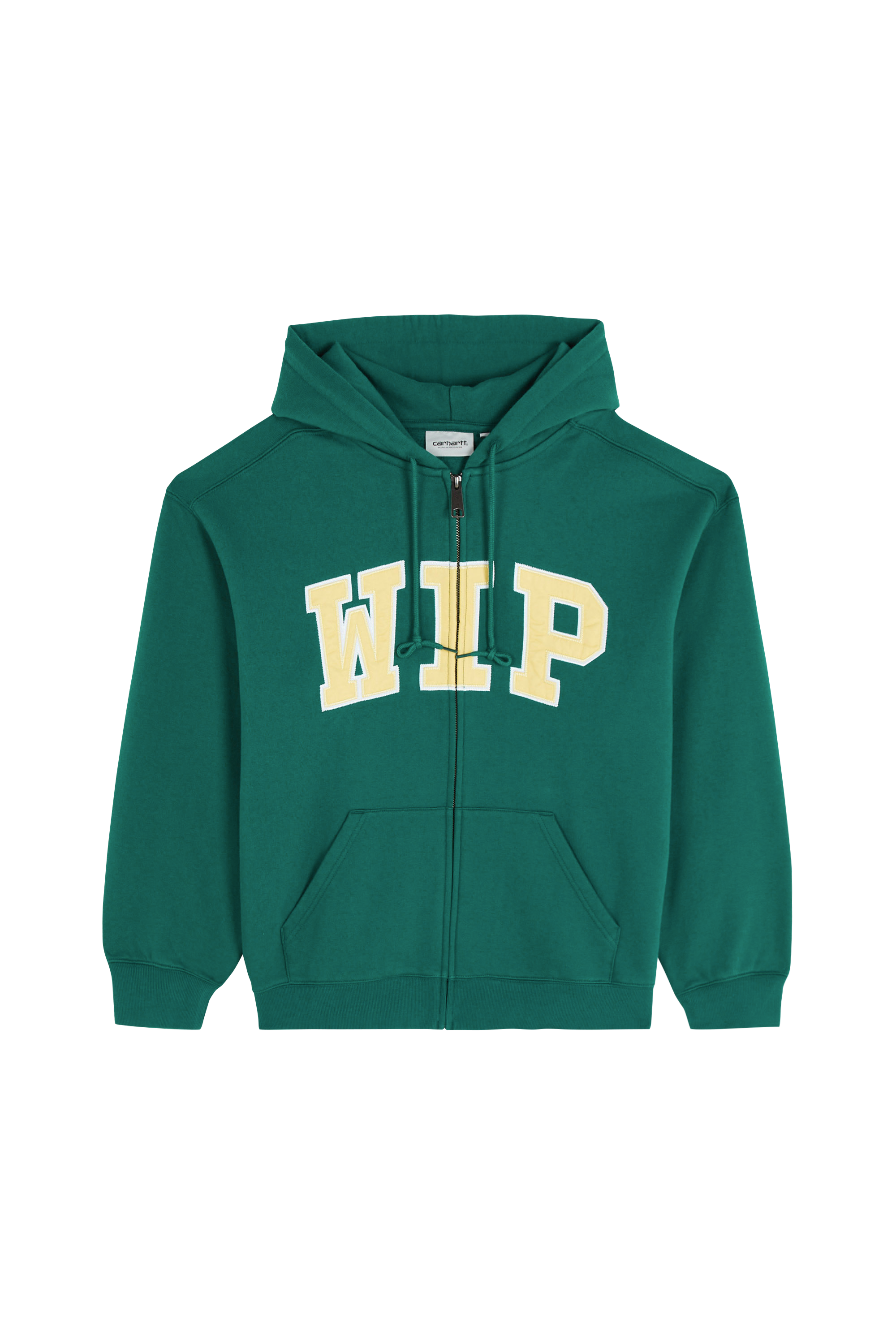 zip-up hoodie Green