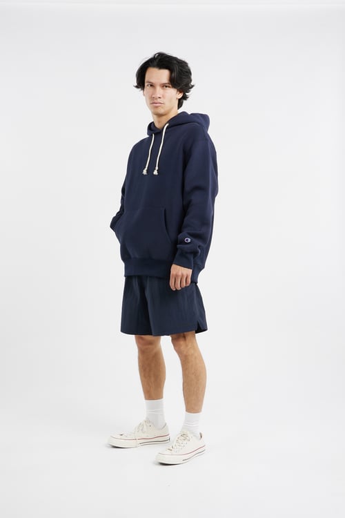 CHAMPION Hoodie Bleu