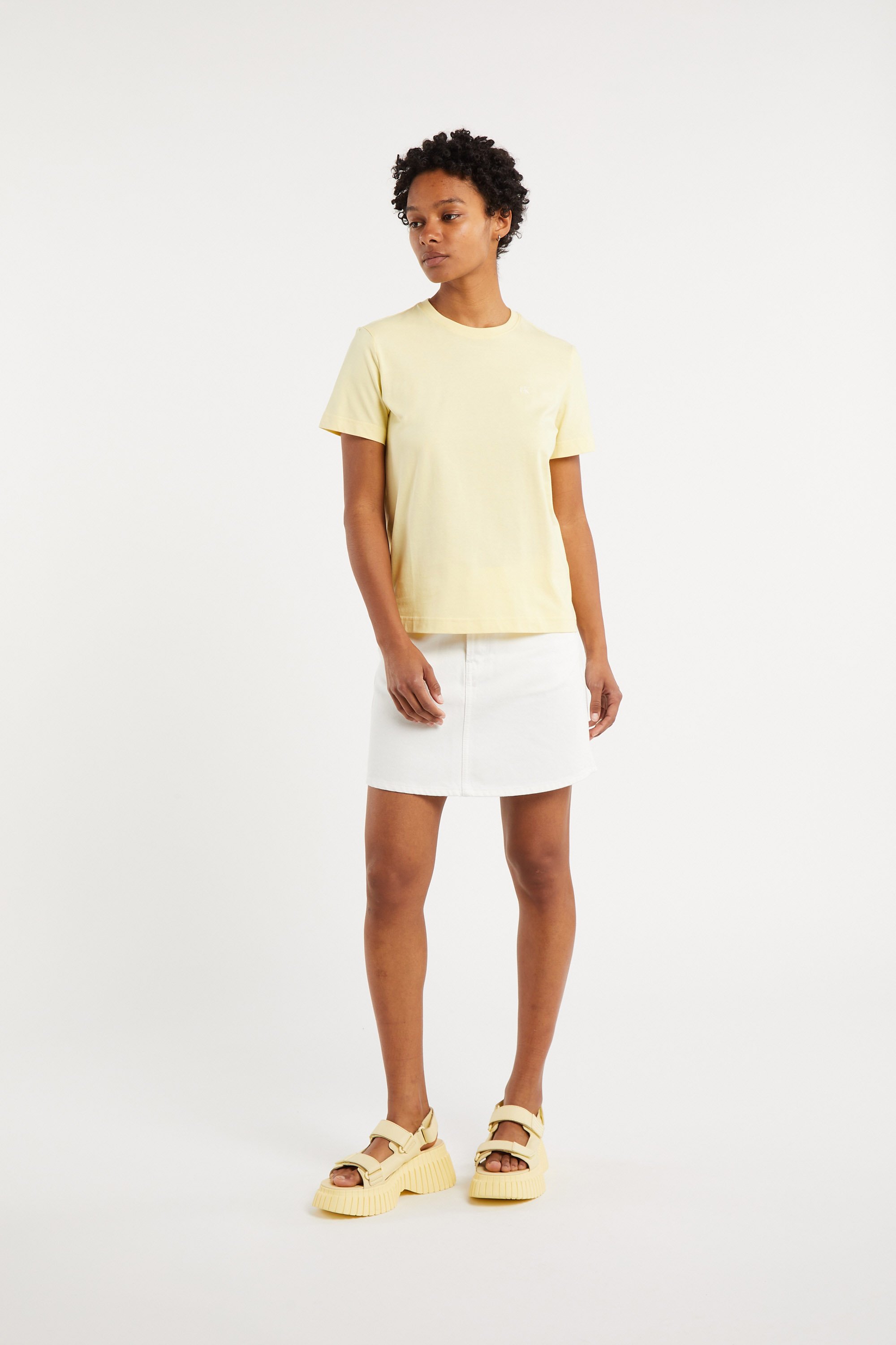 T-shirt CALVIN KLEIN Jaune