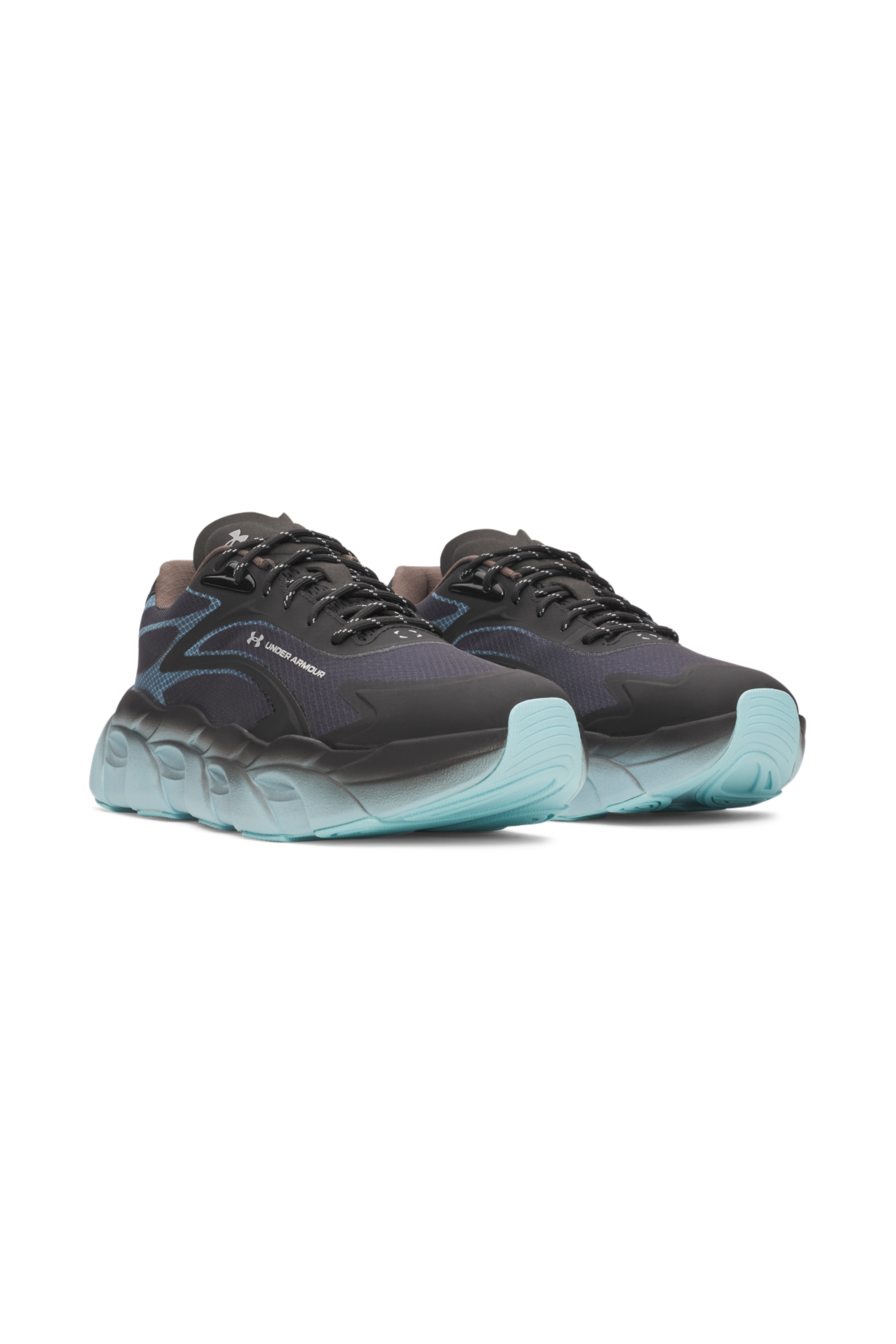 Men?s Storm 96 LO fabric and leather sneakers | Black UNDER ARMOUR Men