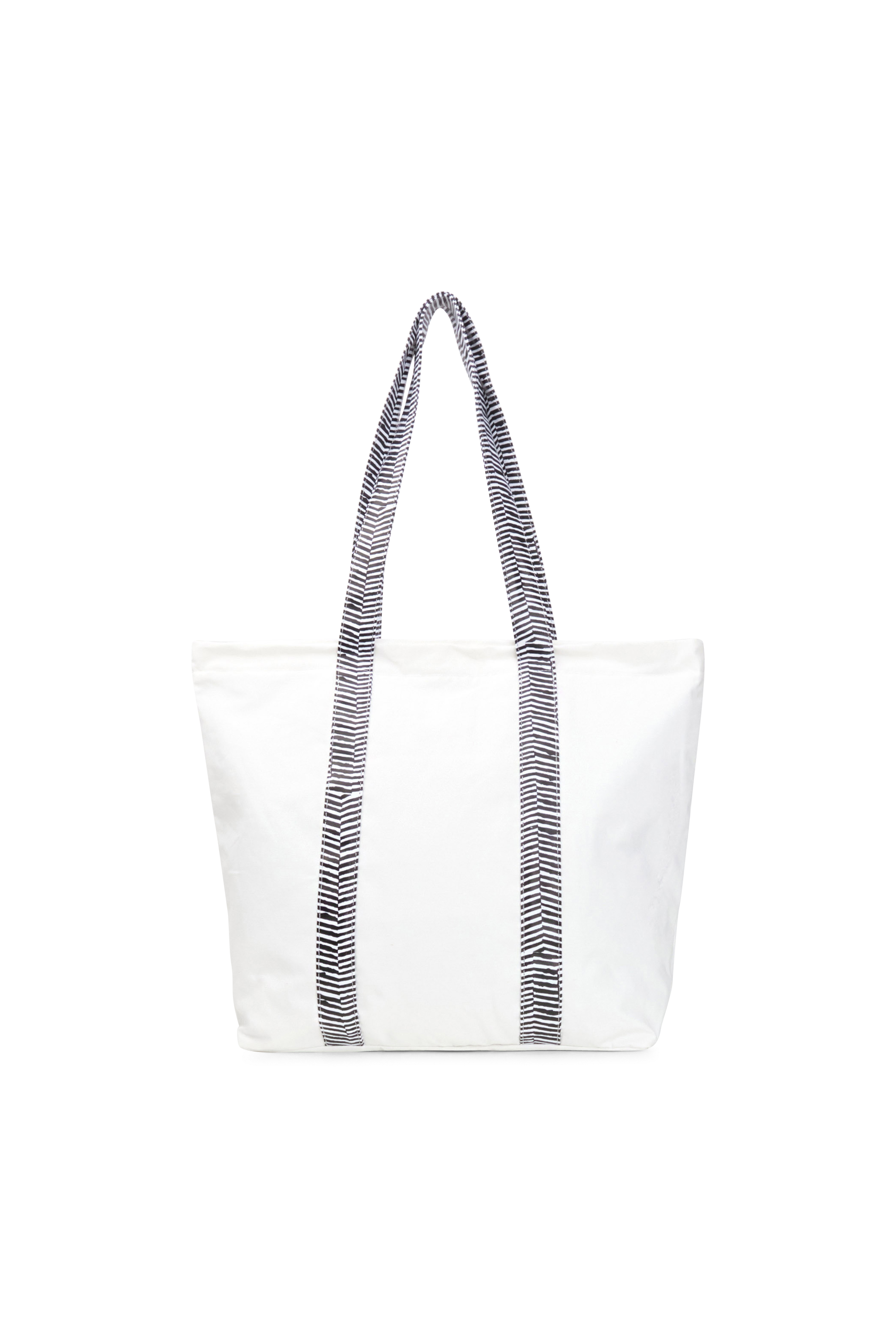 Sac shopping Blanc