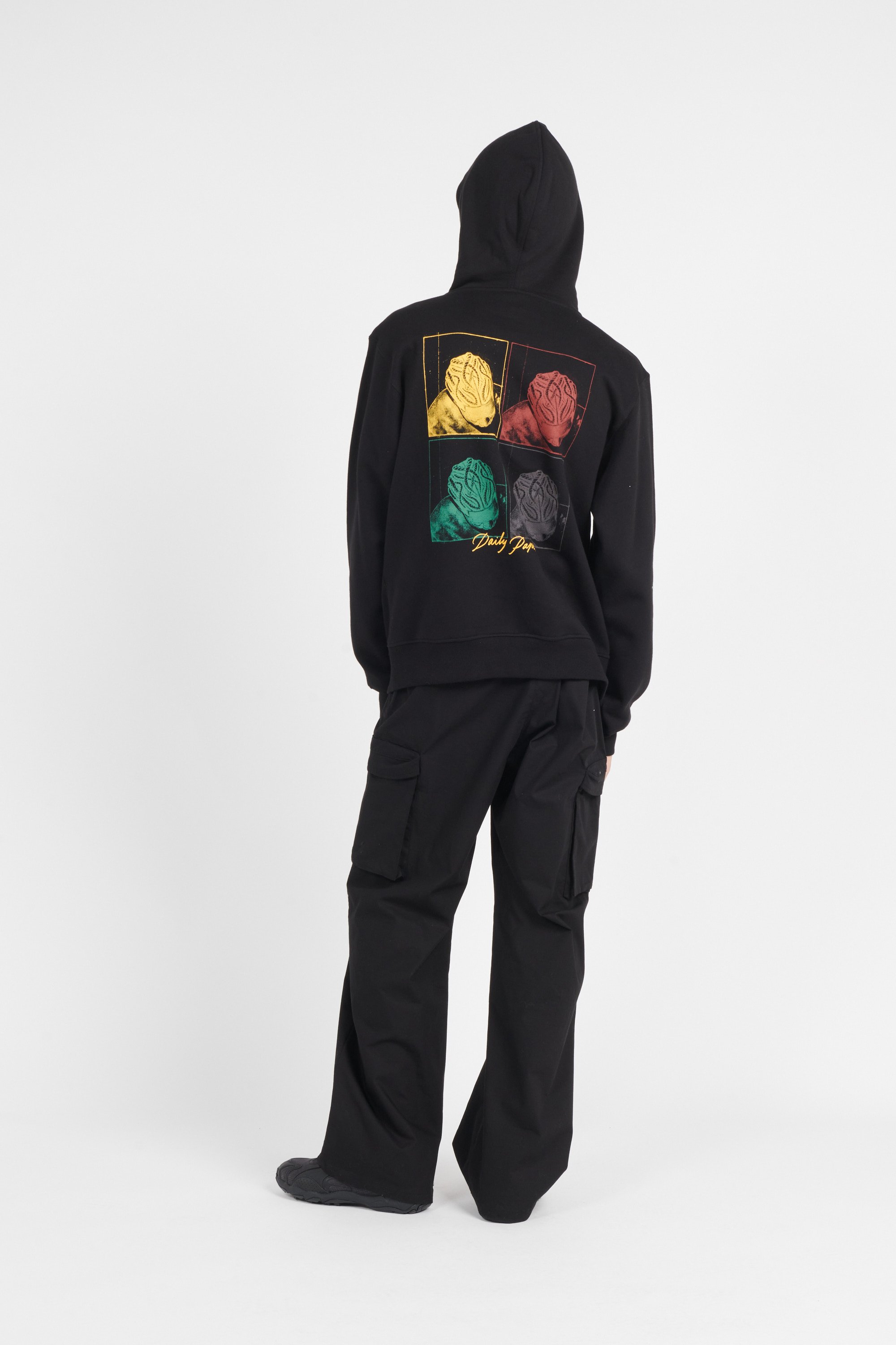 Hoodie | Black by DAILY PAPER Hoodie Black