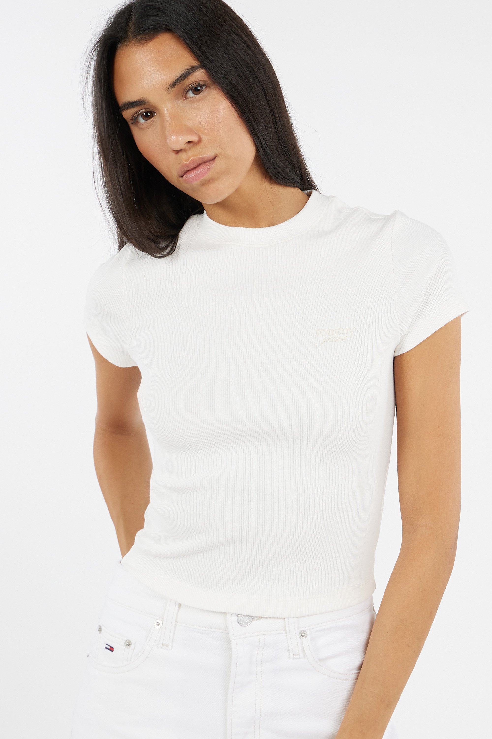 T-shirt | White by TOMMY JEANS T-shirt White