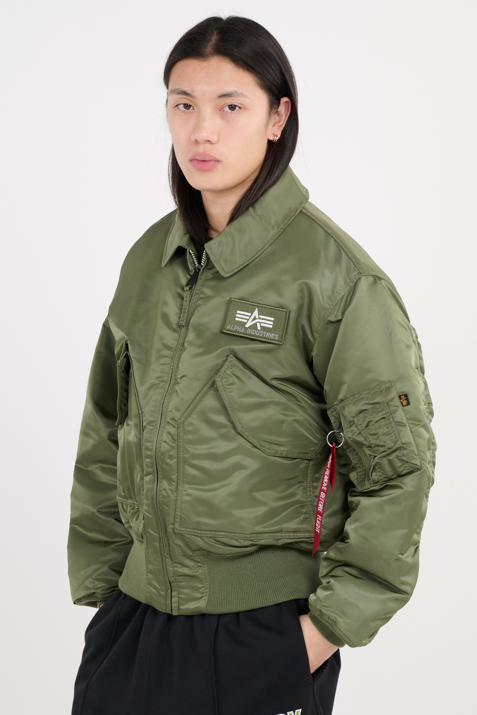 Bomber jacket | Green ALPHA INDUSTRIES Men