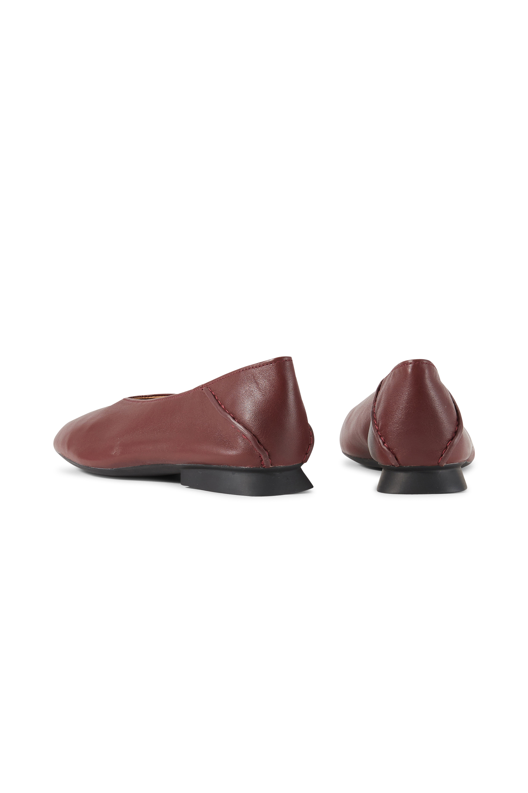 Ballerines Bordeaux