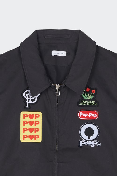 POP TRADING COMPANY Veste Noir