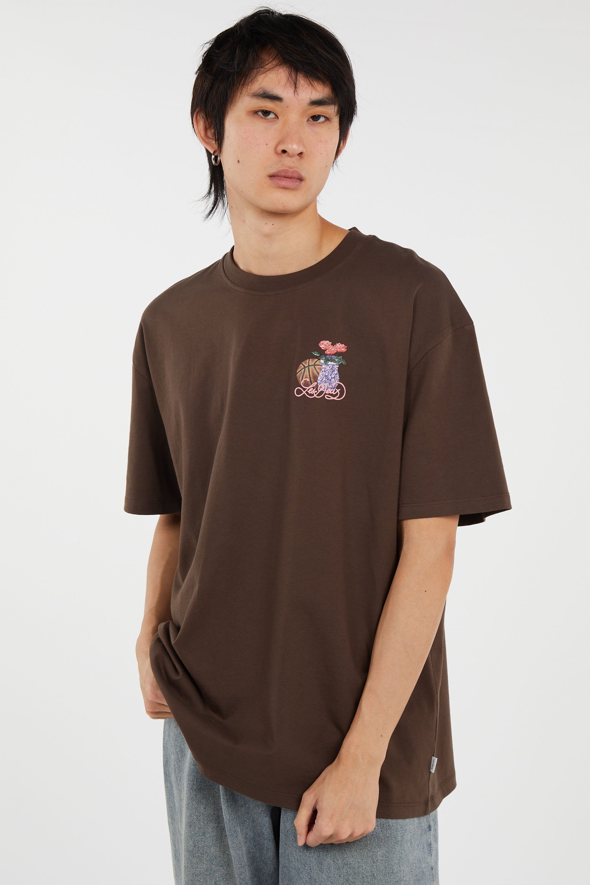 T-shirt Marron